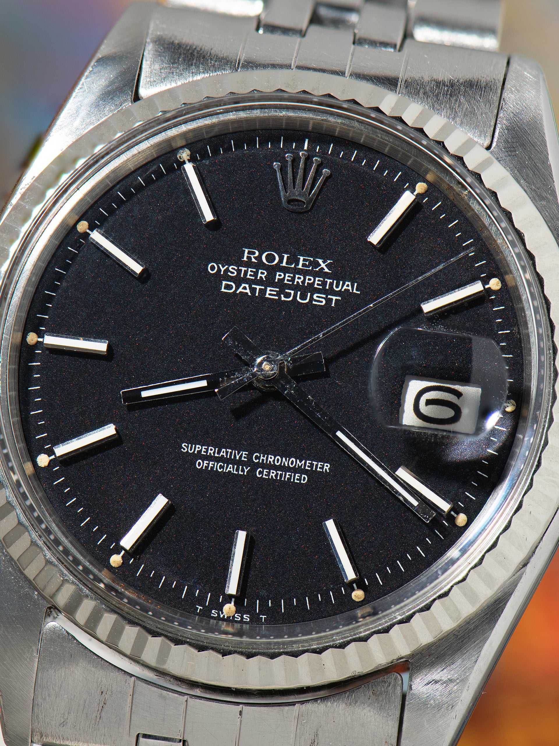 1970 Rolex Datejust Ref. 1601 Black