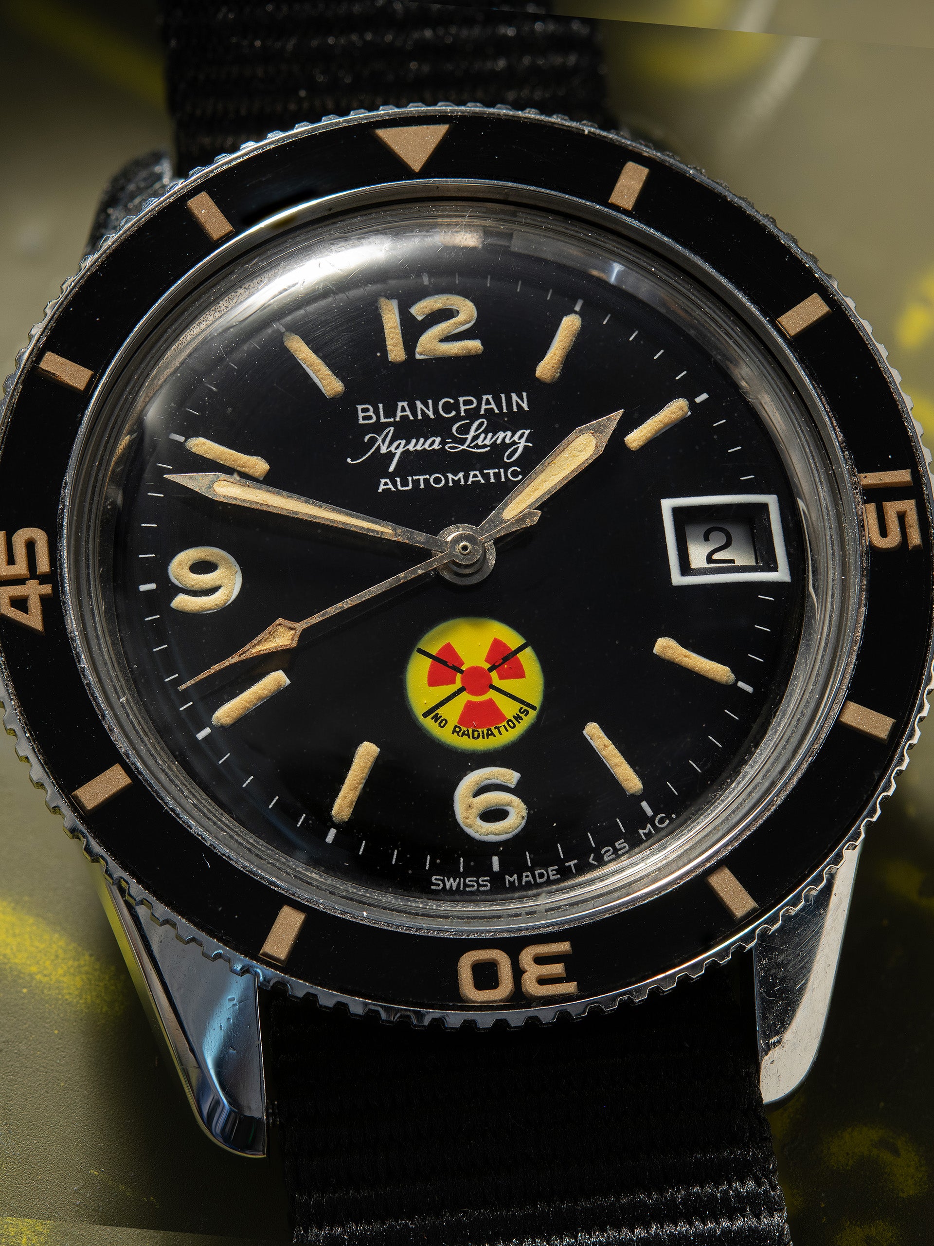 Blancpain aqualung hotsell no radiation