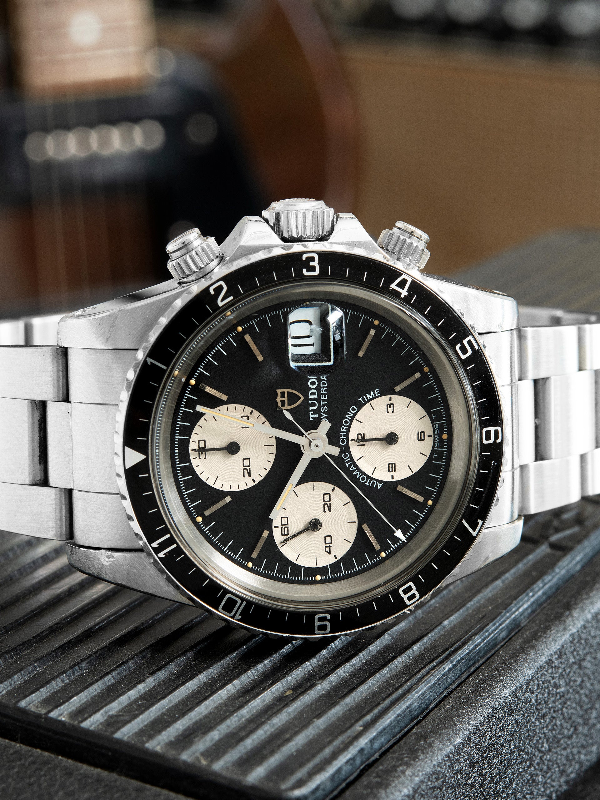 1992 Tudor Big Block Chronograph Ref. 79170 Black Dial