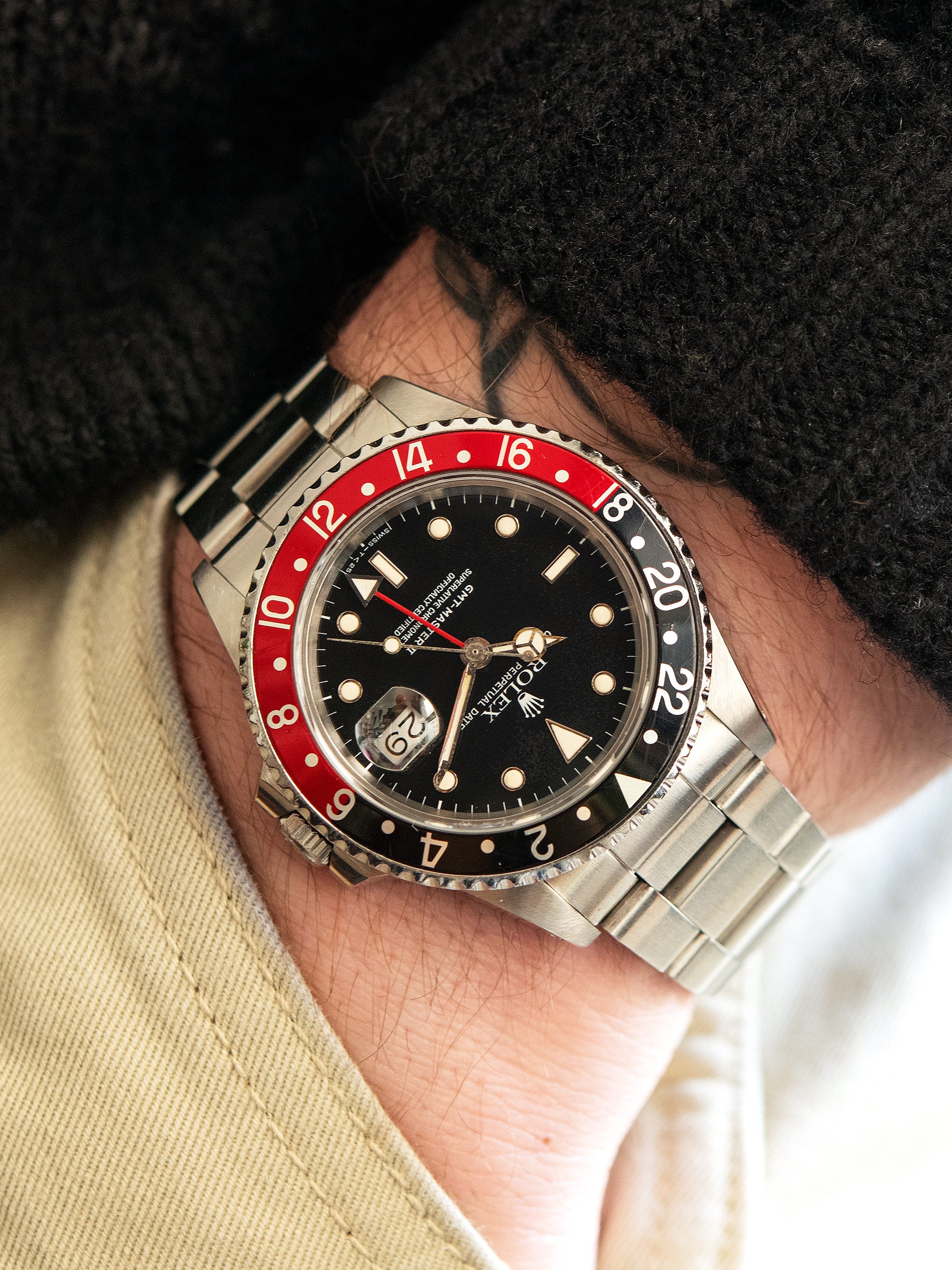 1987 rolex fat lady gmt 16760 best sale