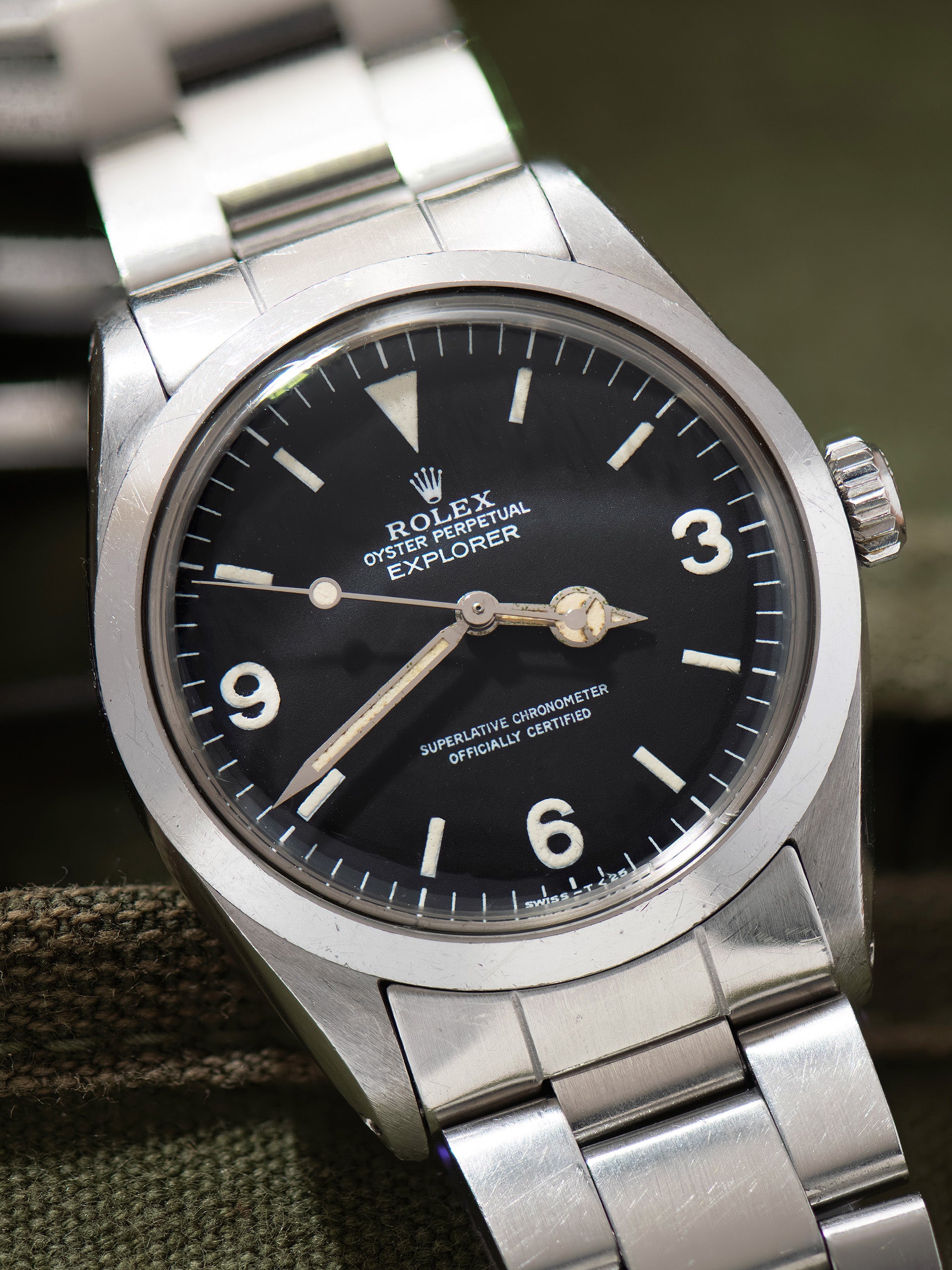 1982 Rolex Explorer I Ref. 1016 Mk. V Dial