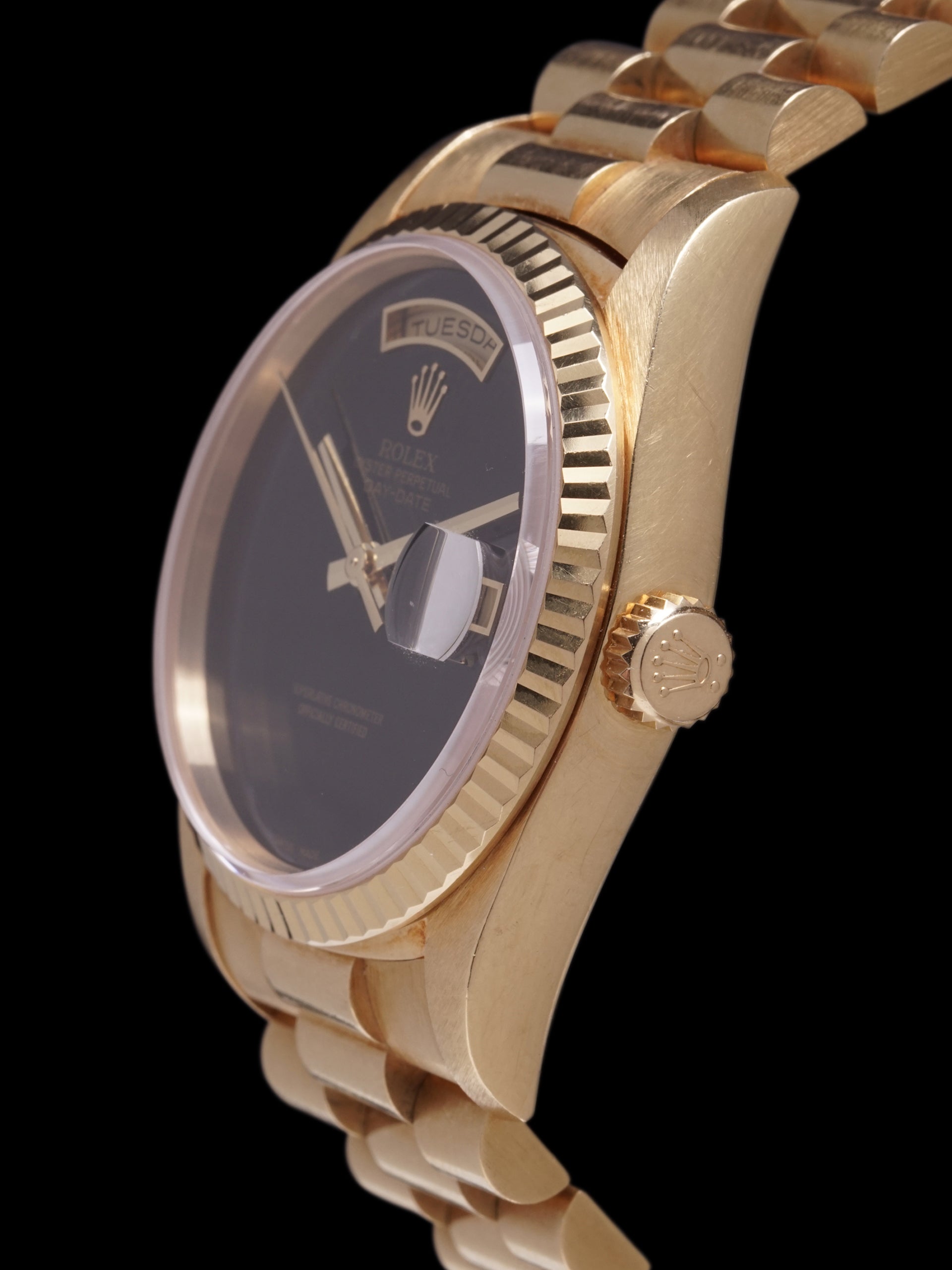 Rolex Day-Date 18238 Yellow Gold Onyx