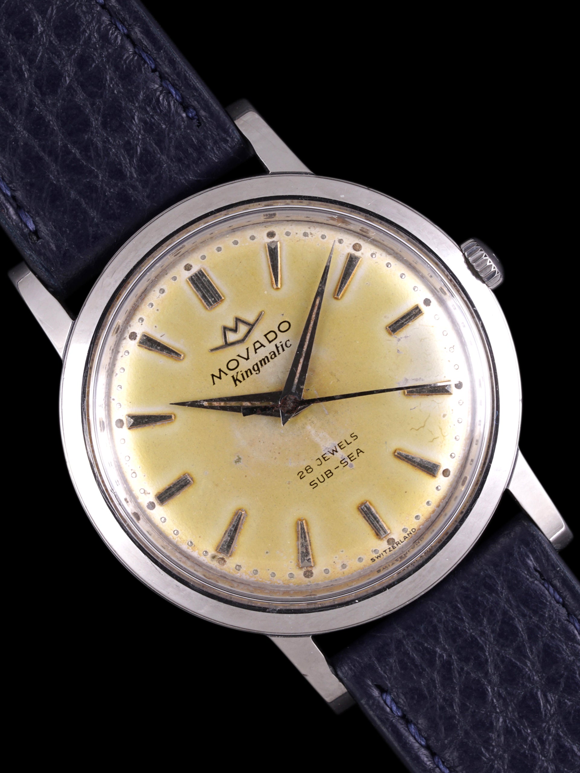 Tropical 1950s Movado Kingmatic Sub-Sea (Ref. 15051)