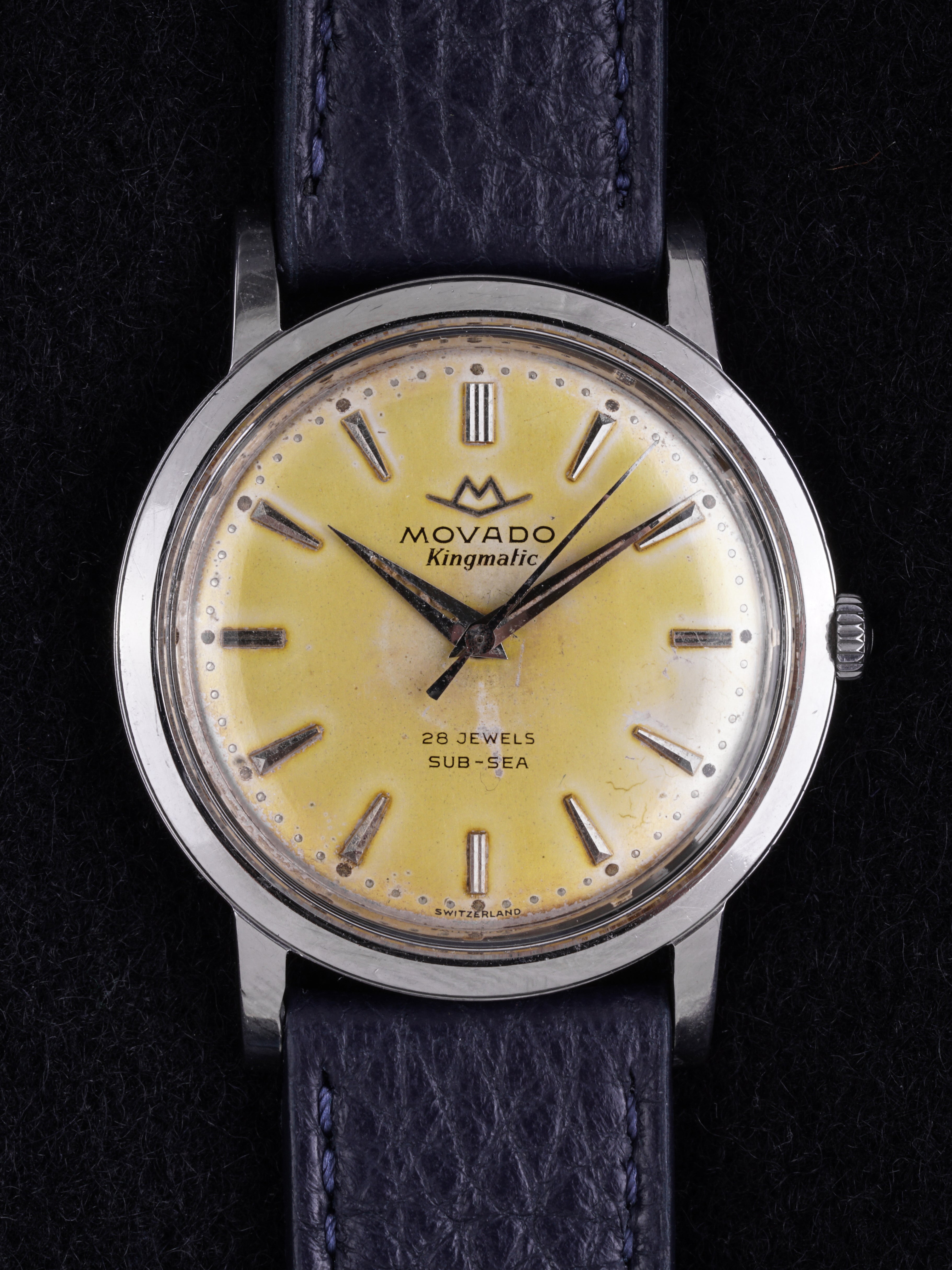 Tropical 1950s Movado Kingmatic Sub-Sea (Ref. 15051)