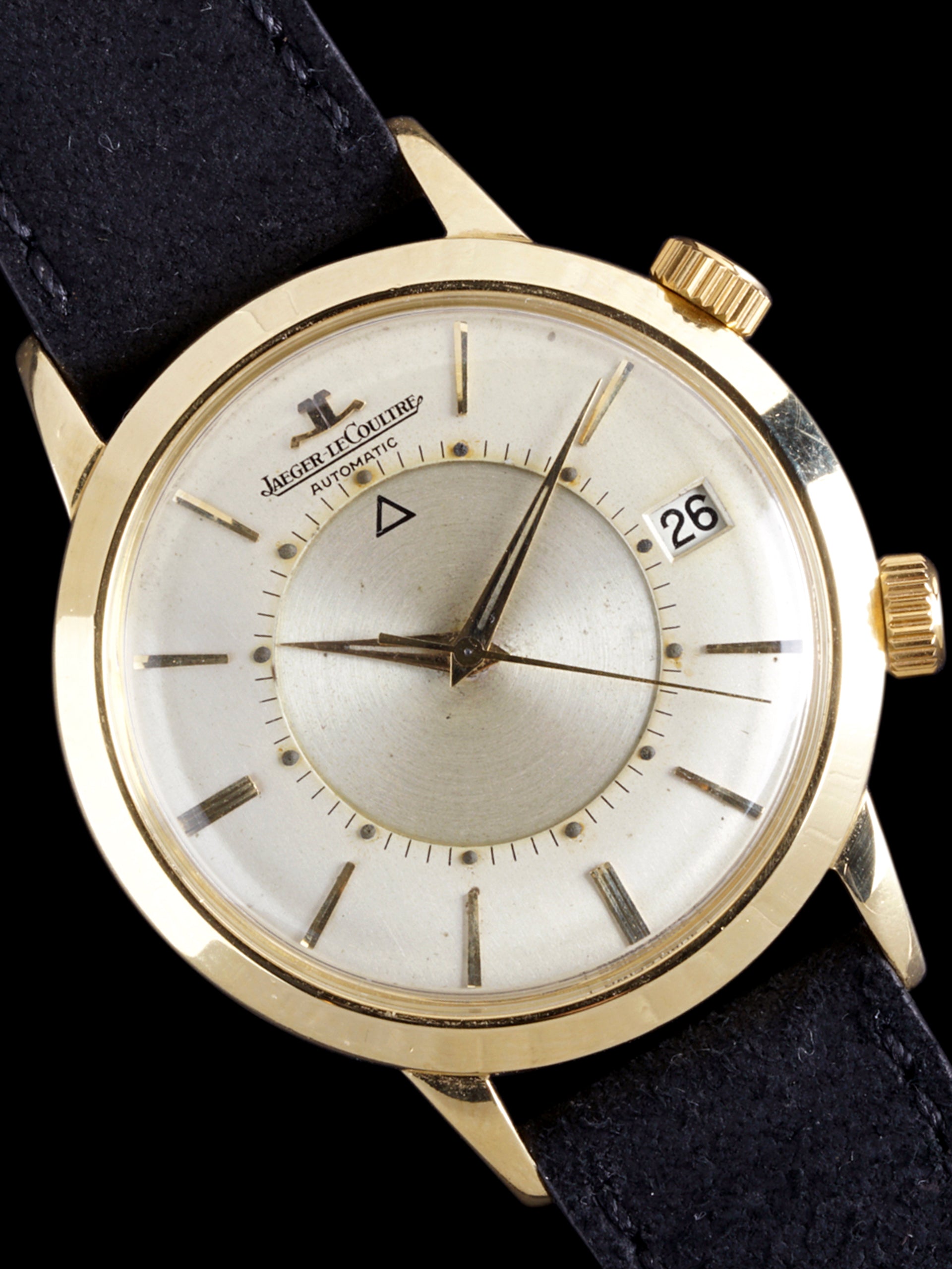 1960s Jaeger LeCoultre Memovox Alarm Ref. E855 18k YG