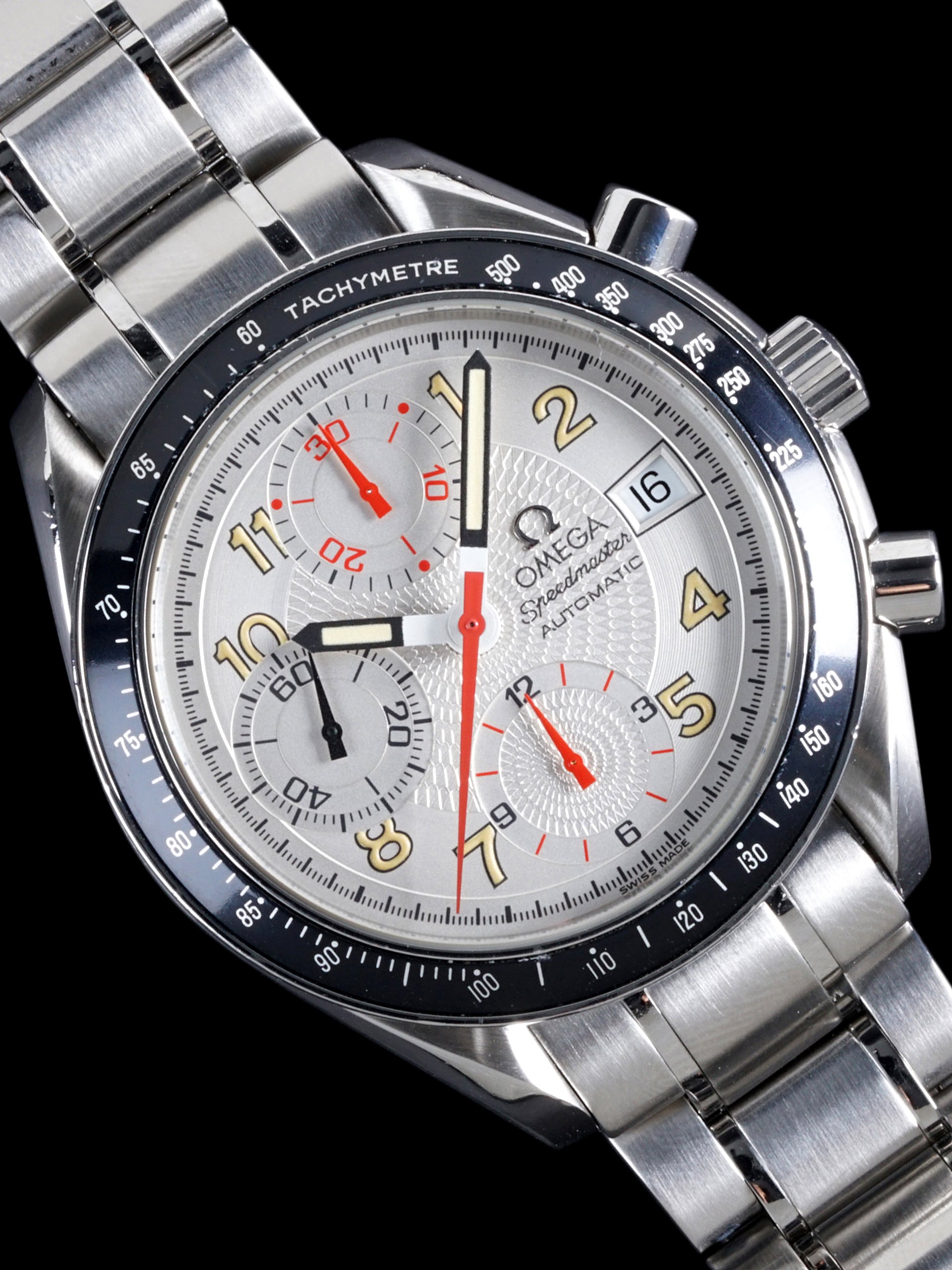 Omega Speedmaster Mark 40 Ref. 3513.33 Automatic Chronograph White Dial  Watch