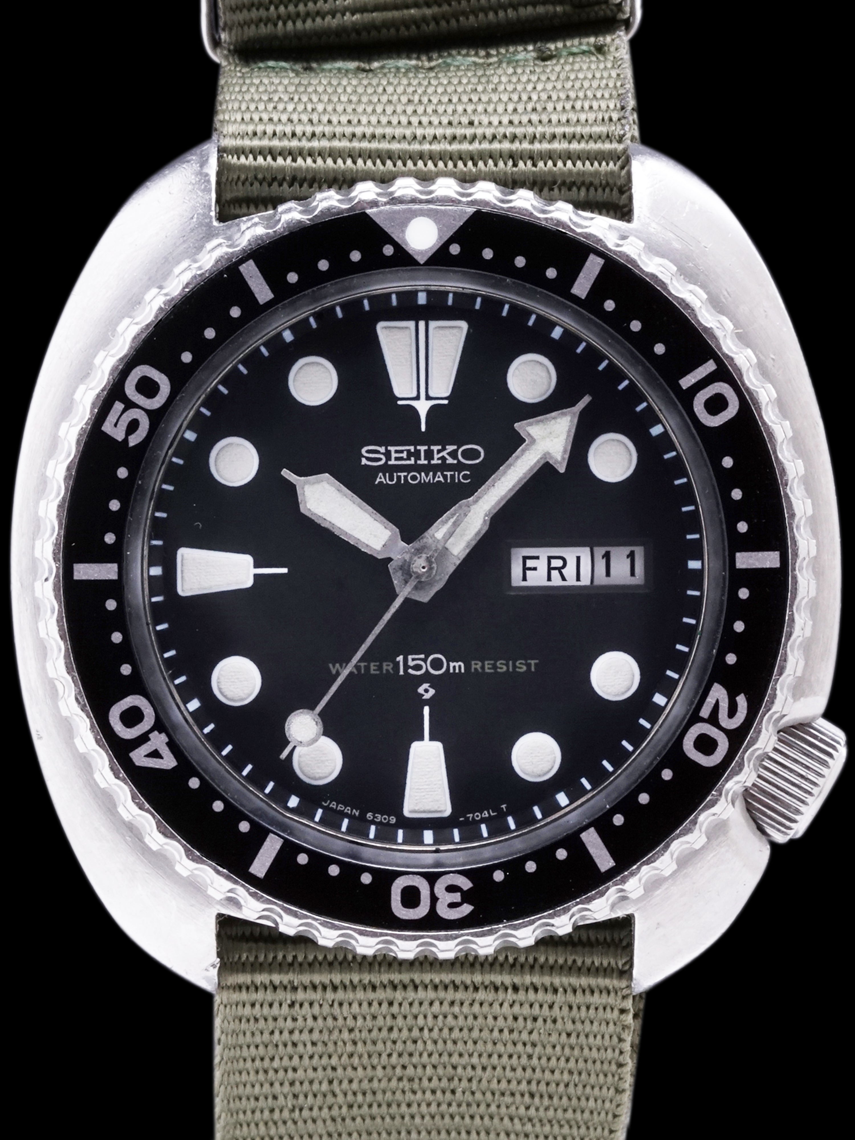 Seiko Diver Turtle Automatic 6309-7040 All Original Head with