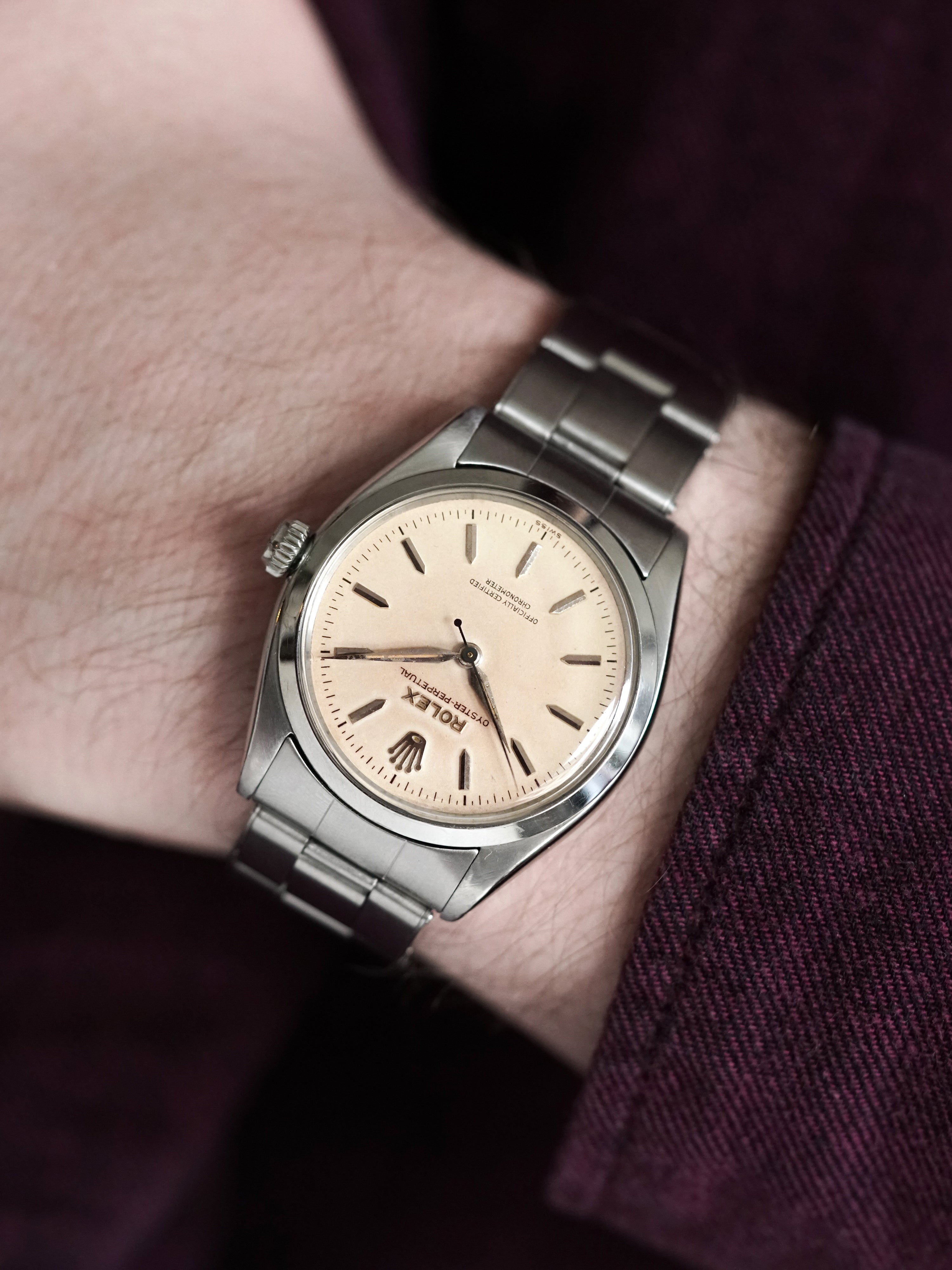 Rolex Oyster Perpetual Datejust Ref.6505 1955