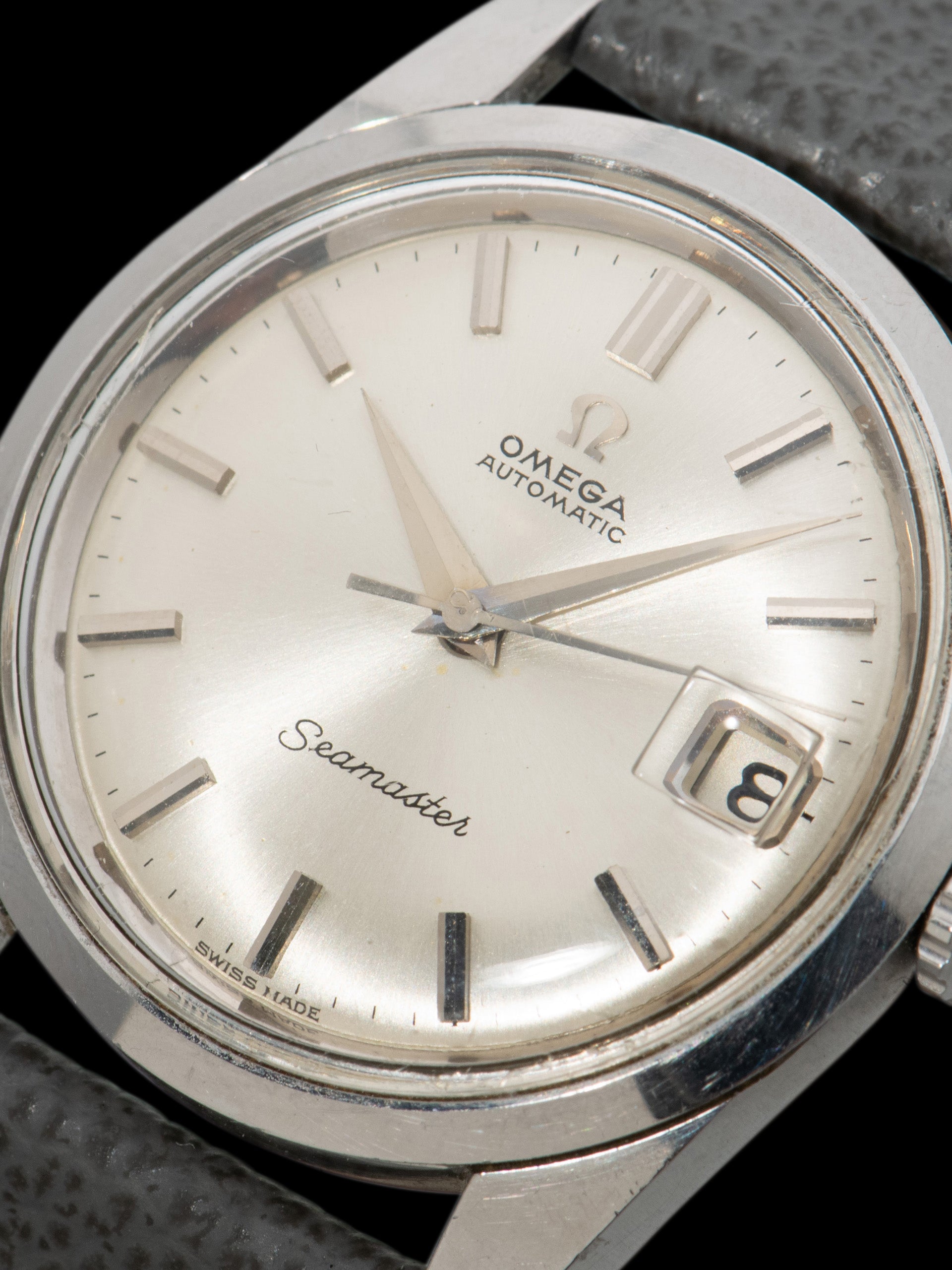 watchsteez.com – 1960s omega seamaster automatic watch ref. 166.010  (luminous model)