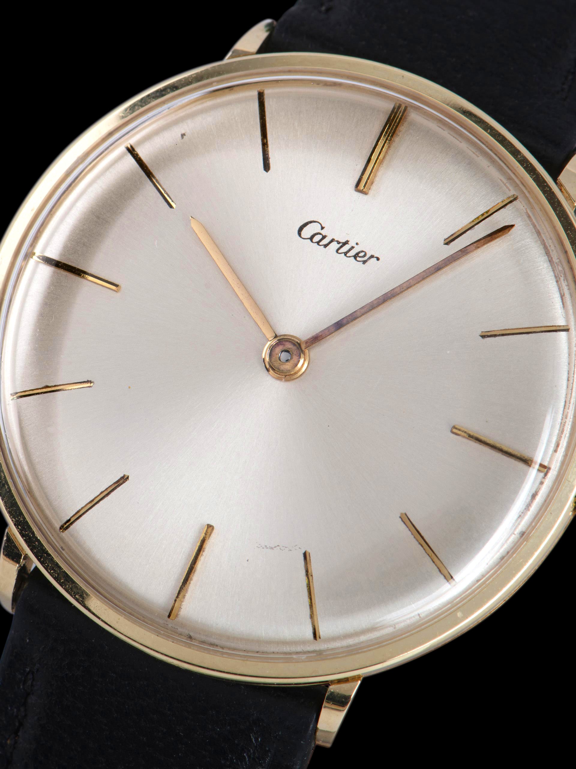 1960s Cartier Calatrava Ref. 634 14K YG