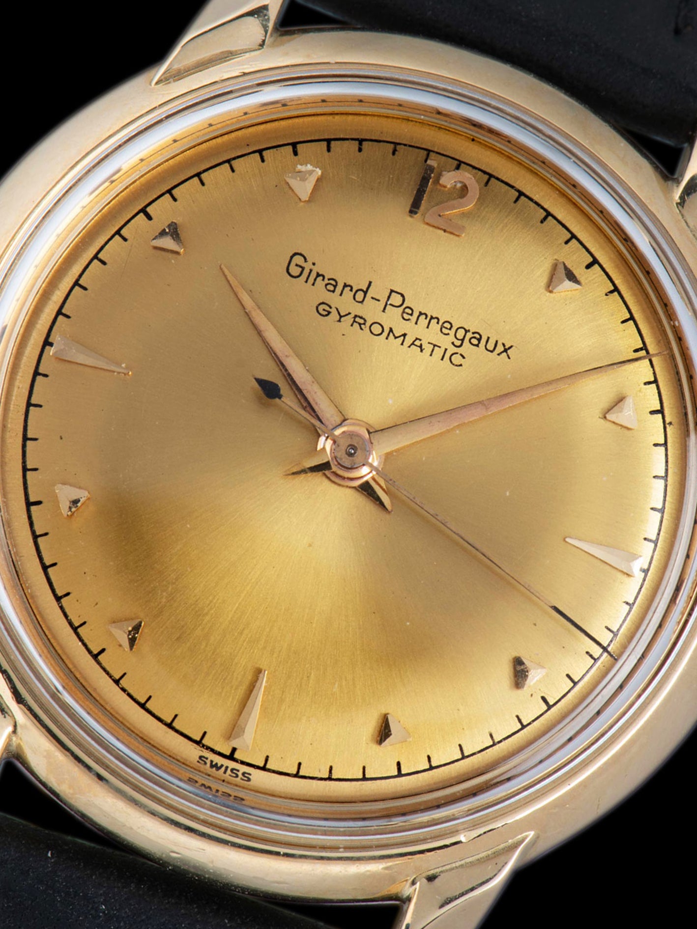 1960s Girard Perregaux Gyromatic 14K YG Cal. 47EU103