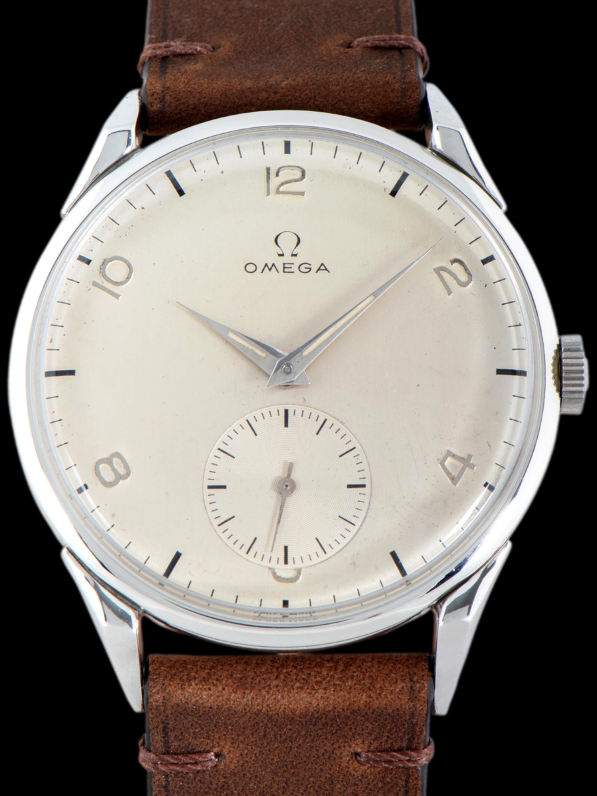 1950 Omega Jumbo Dress Watch (Ref. 2603-2) Silver Dial 'Cal. 265'