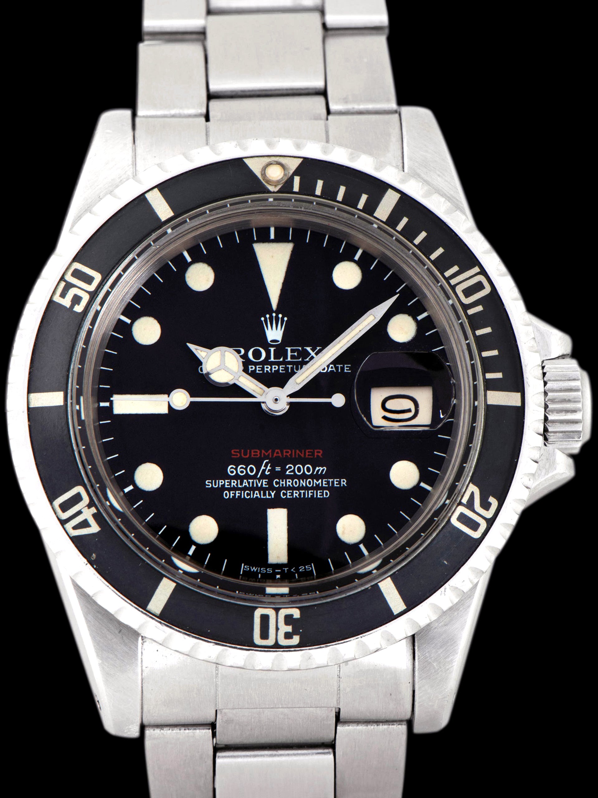 1971 Rolex Red Submariner (Ref. 1680) Mk. V Dial