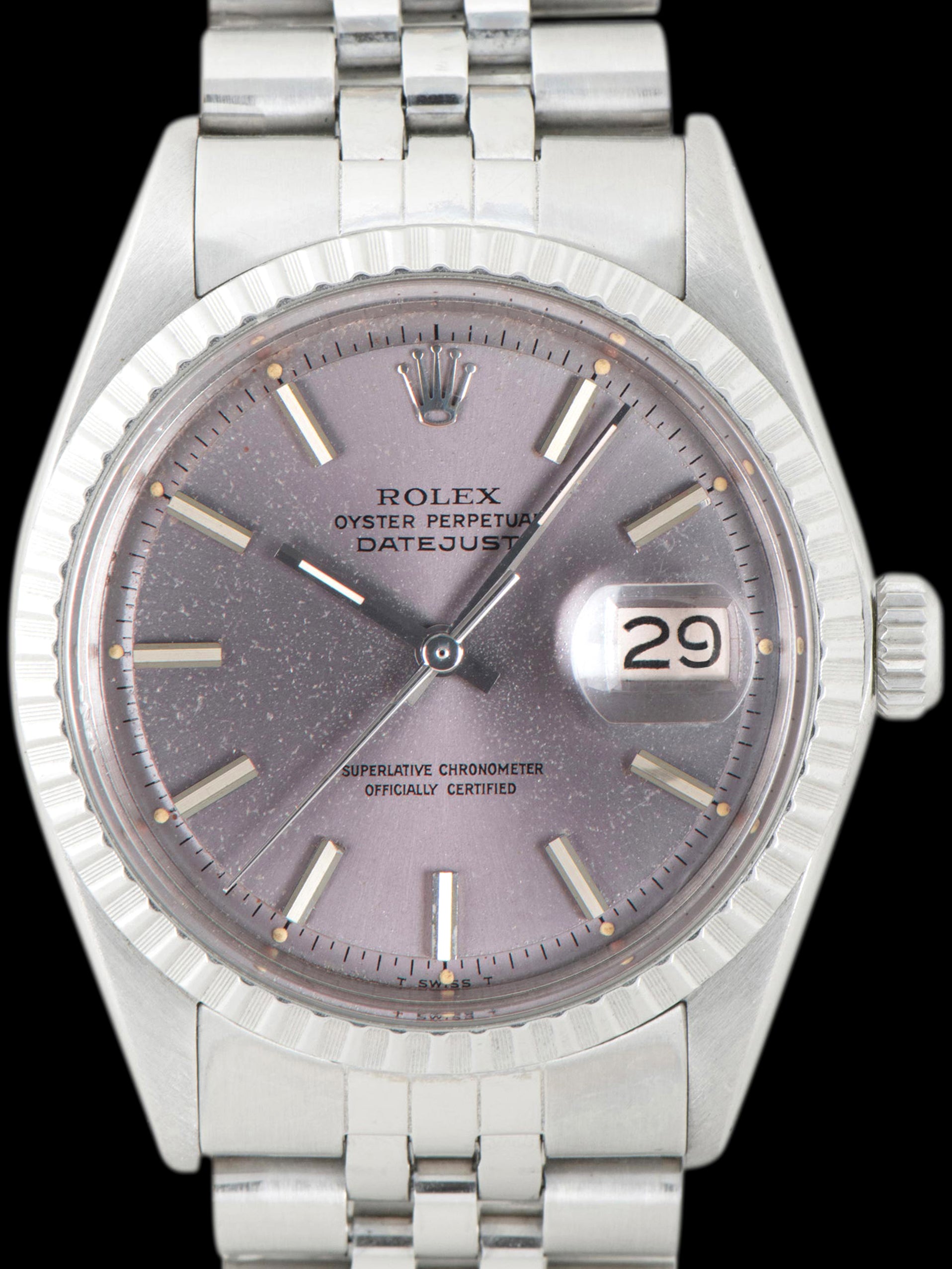 1969 Rolex Datejust (Ref. 1601-3) Lavender Dial