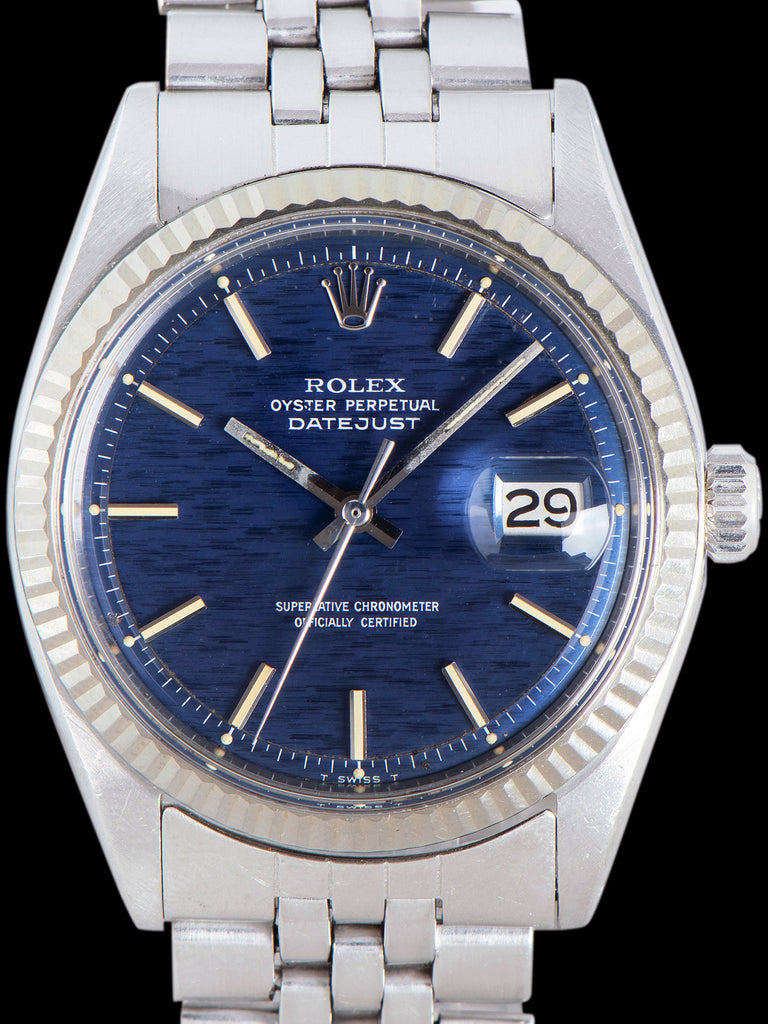 1970 Rolex Datejust (Ref. 1601) Blue Mosaic Dial