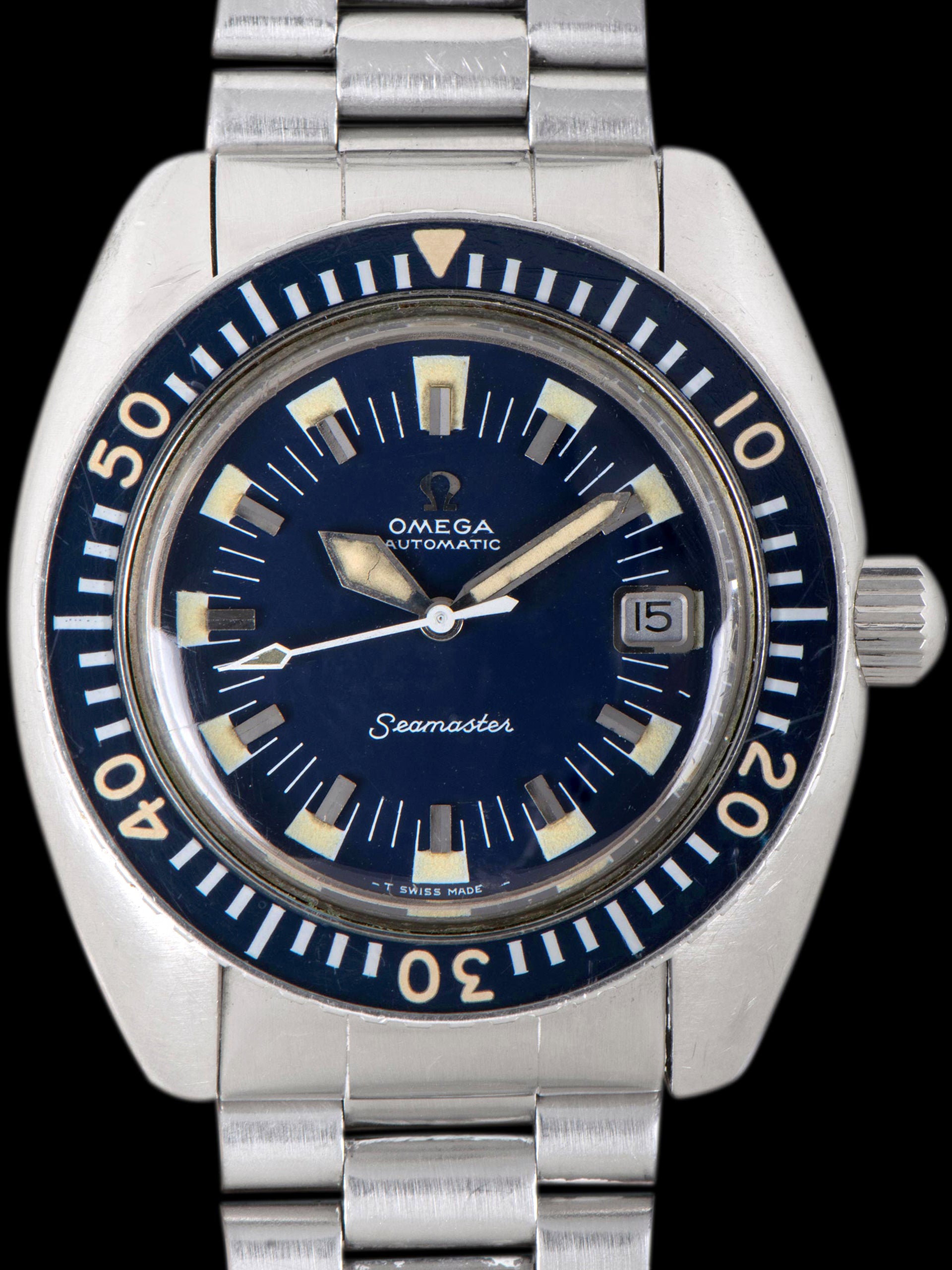 1970 Omega Seamaster 120 (Ref. 166.073) “Deep Blue”