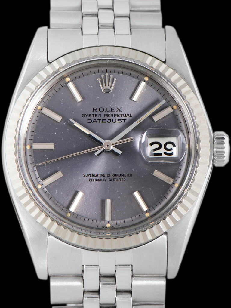 1973 Rolex Datejust (Ref. 1601) Grey Dial W/ Rolex Guarantee Paper