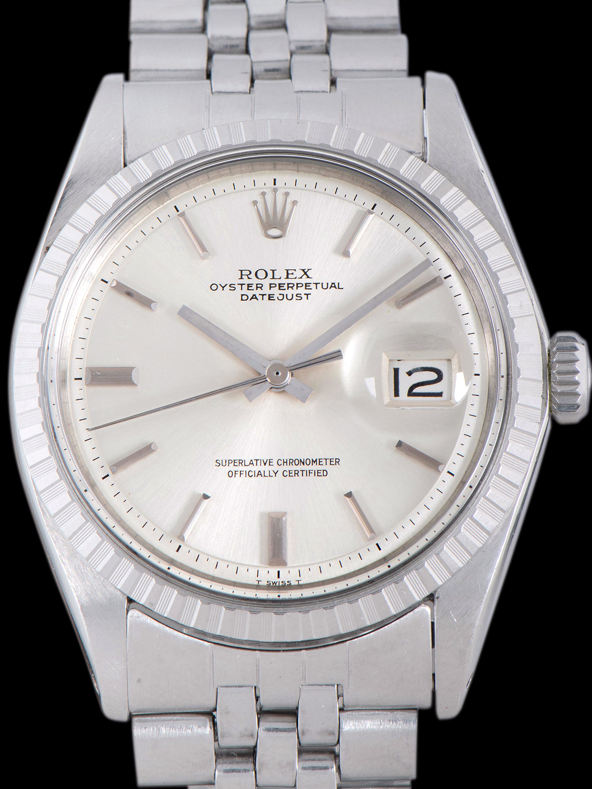 1970 Rolex Datejust (Ref. 1603) Silver Non-Luminous Dial