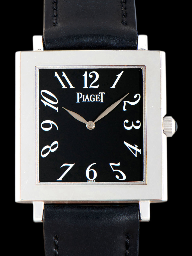 1990s Piaget Altiplano 'Ultra Thin' 18K WG (Ref. 9930) Black Dial W/ Box