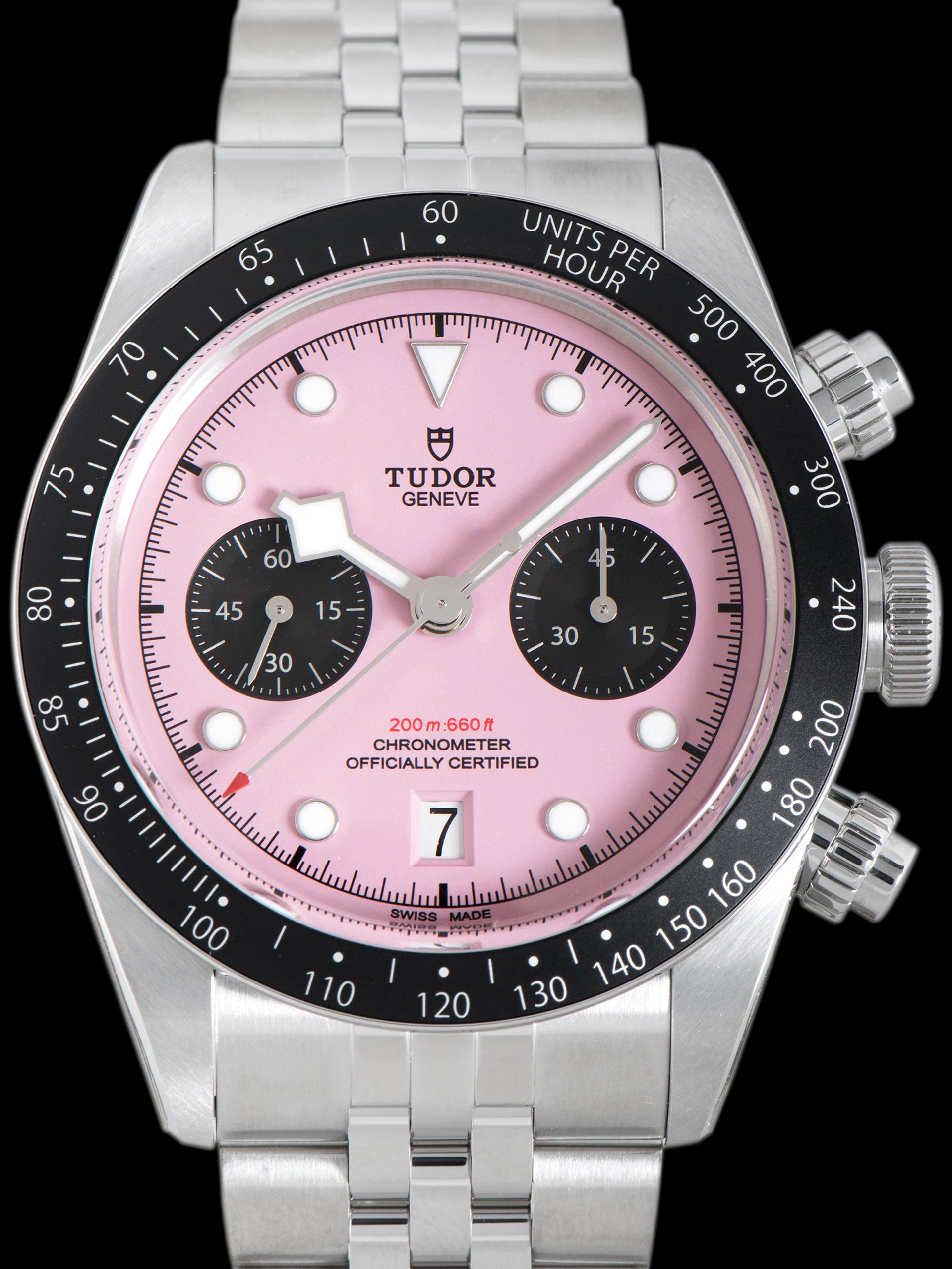 *BNIB* 2024 Tudor Black Bay Chrono (Ref. M79360N-0019) Pink Dial W/ Full Set & Factory Stickers