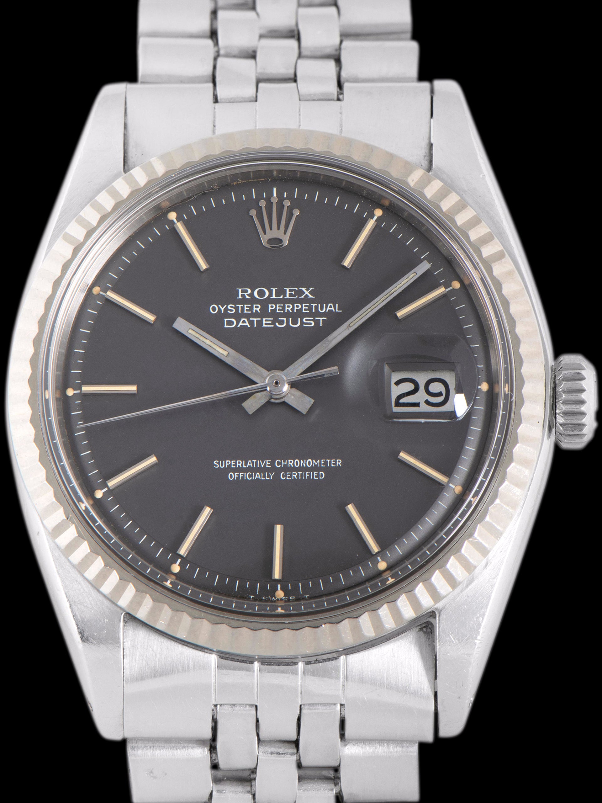 1970 Rolex Datejust (Ref. 1601) Satin Grey Dial