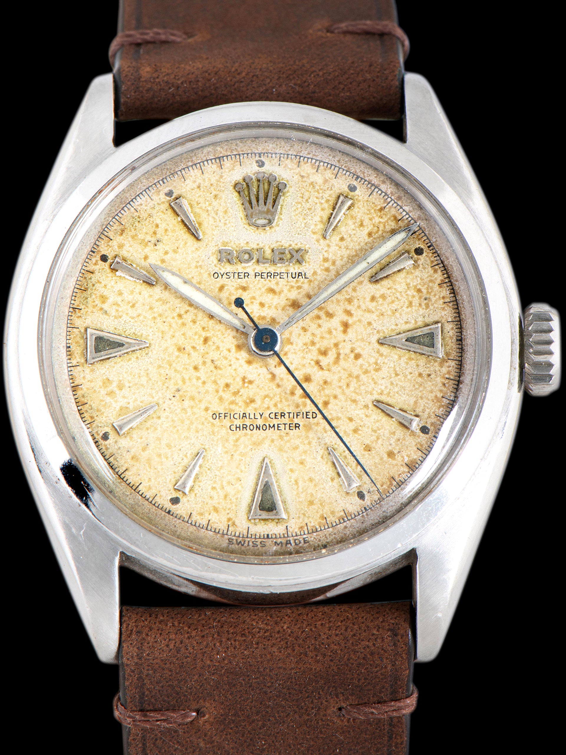 1952 Rolex Oyster-Perpetual (Ref. 6084) "Big Bubble Back"