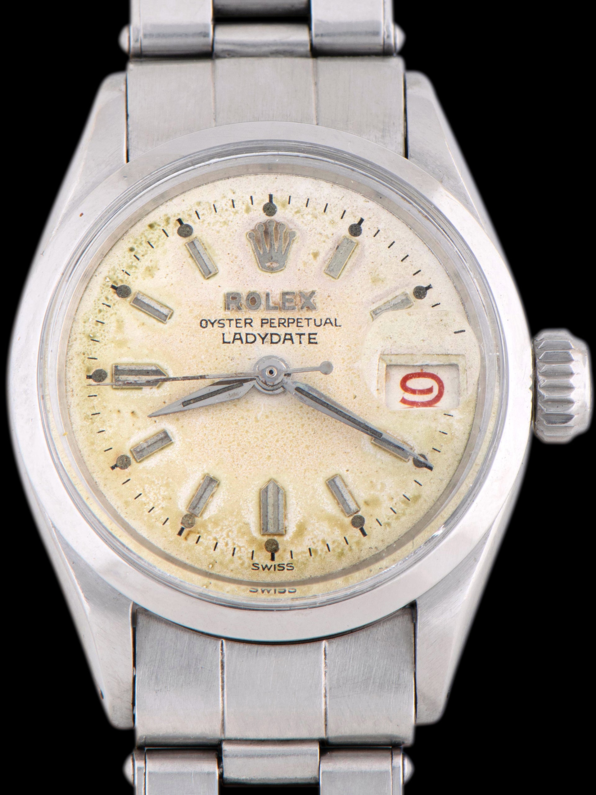 1956 Rolex Ladydate (Ref. 6516) Cream Dial W/ Red Date Wheel