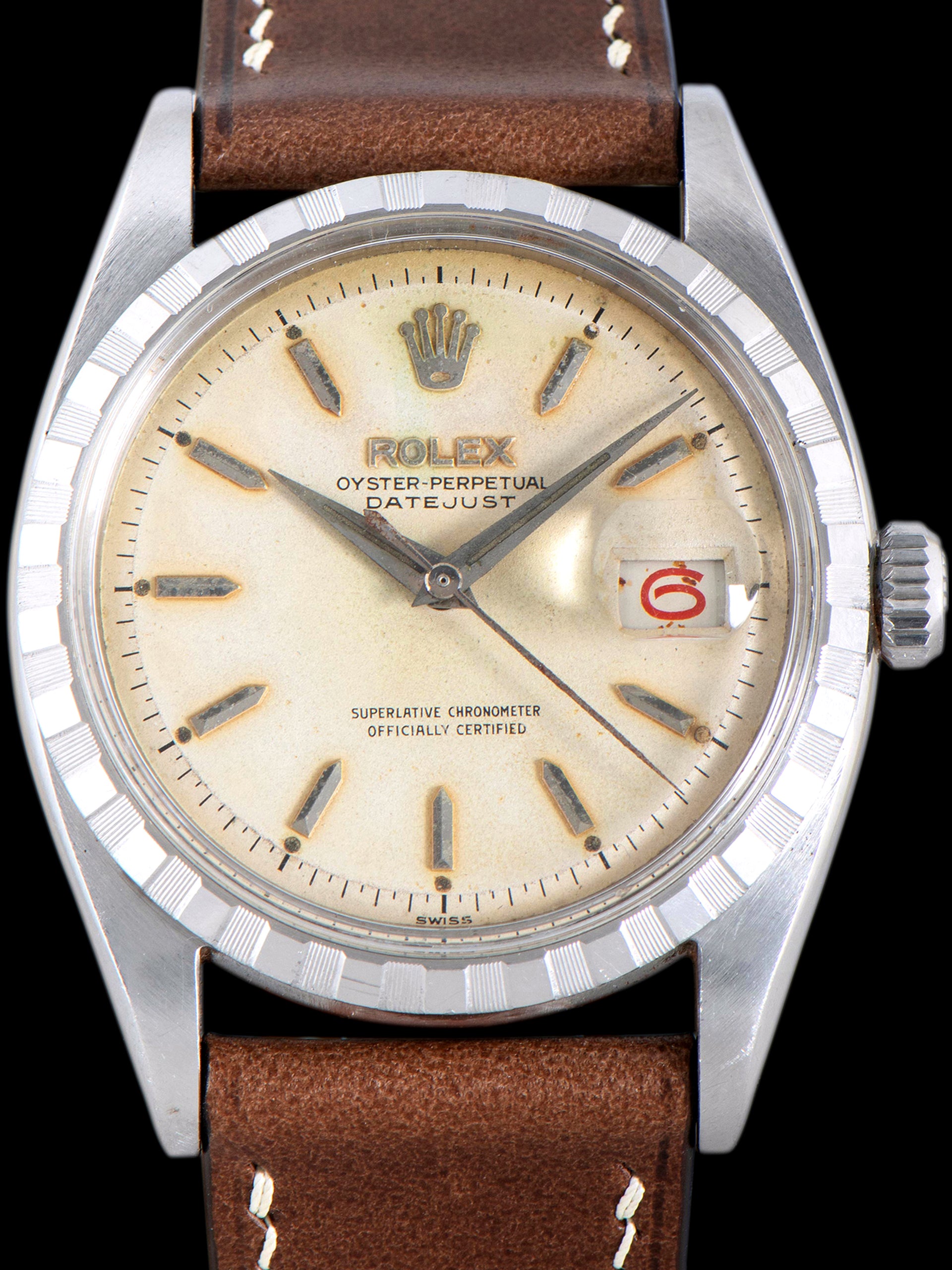 1957 Rolex Datejust (Ref. 6605) W/ Roulette Date Wheel