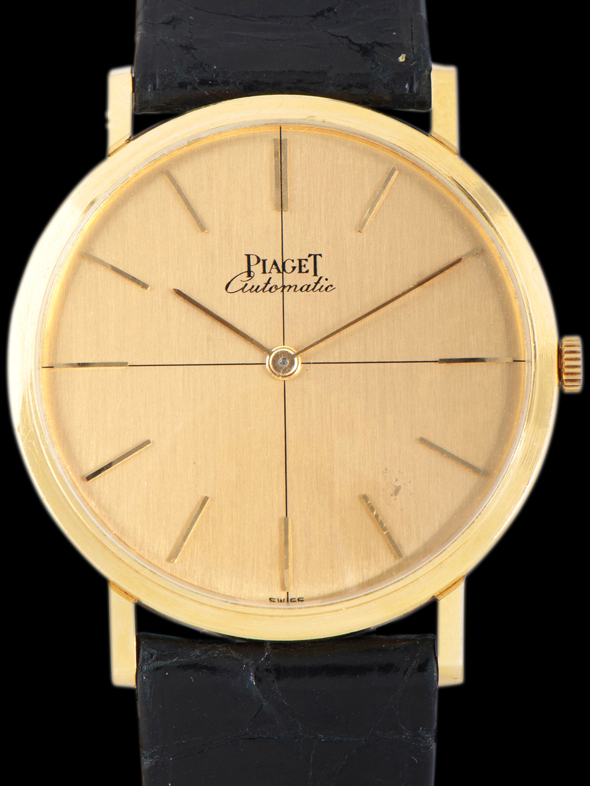 1980s Piaget Automatic Dress Watch 18K YG (Ref. 12603) ‘Cal. 12P'