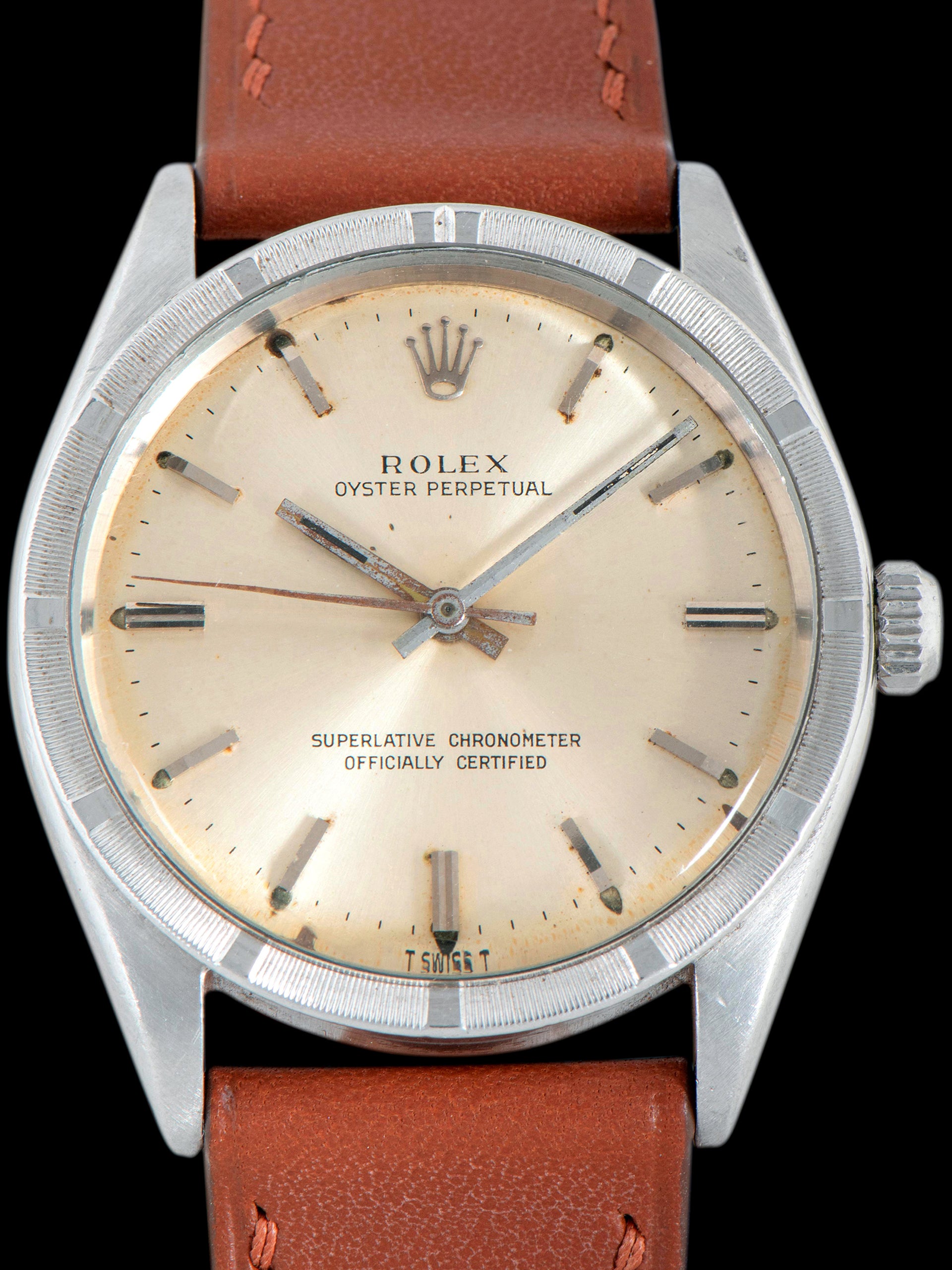 1966 Rolex Oyster-Perpetual (Ref. 1007) Silver Dial