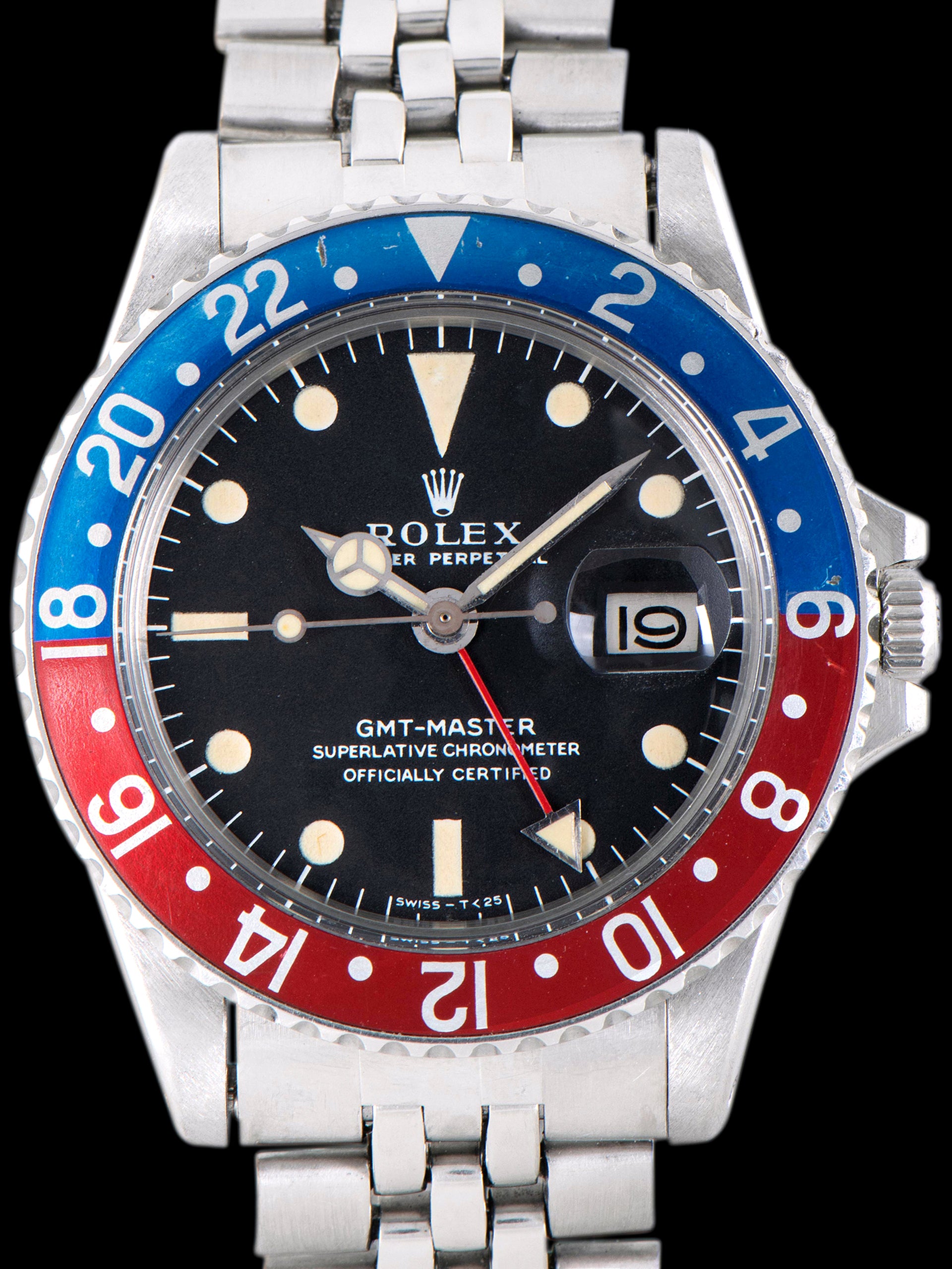 1970 Rolex GMT-Master (Ref. 1675) Mk I Dial 'Mexico Set' W/ Box & Double Punch Papers