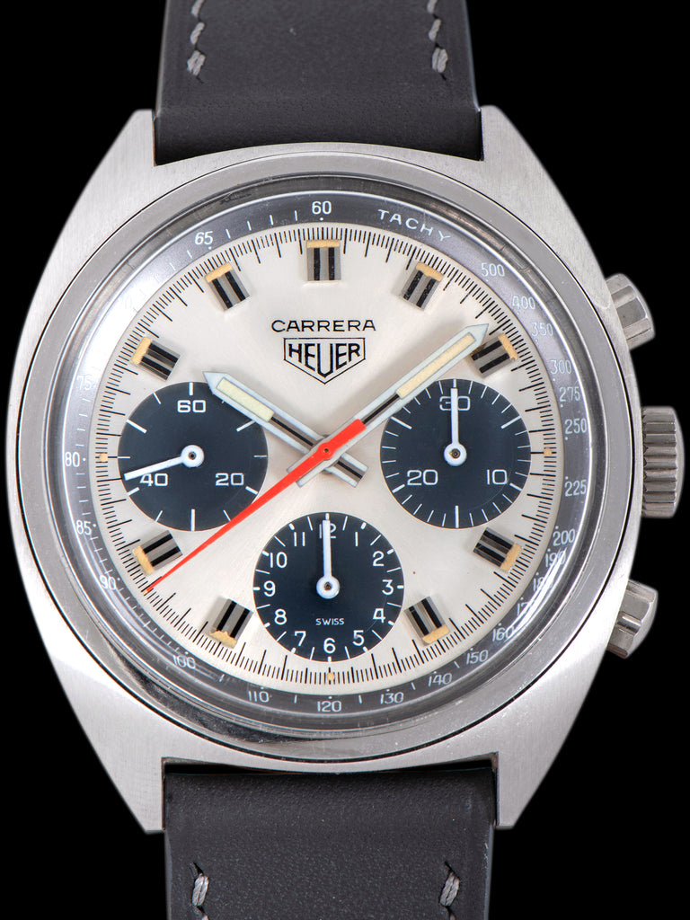 *Unpolished* 1970s Heuer Carrera (Ref. 73653S) Mk. II