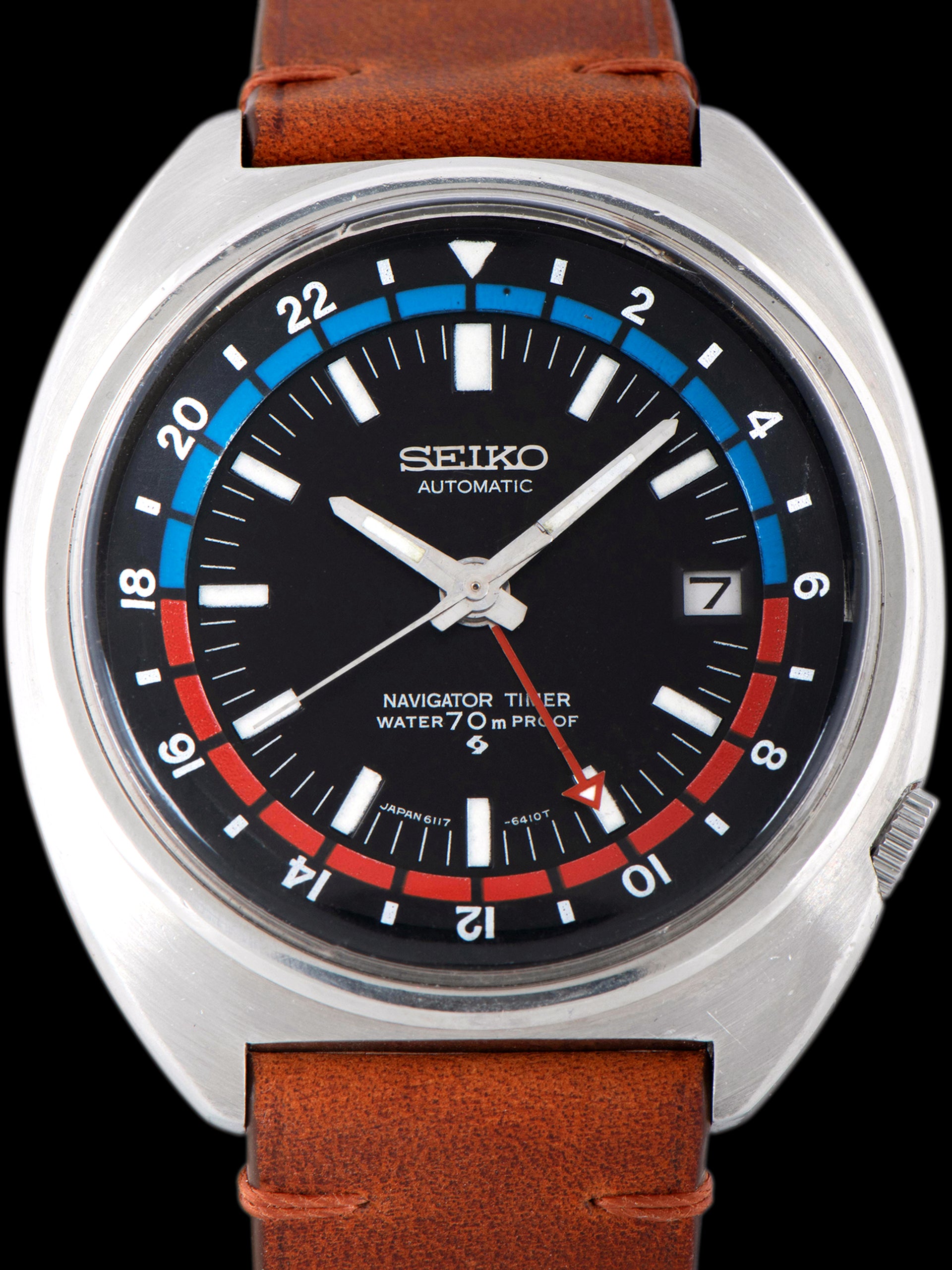 1970 Seiko Navigator Timer GMT (Ref. 6117-6410)