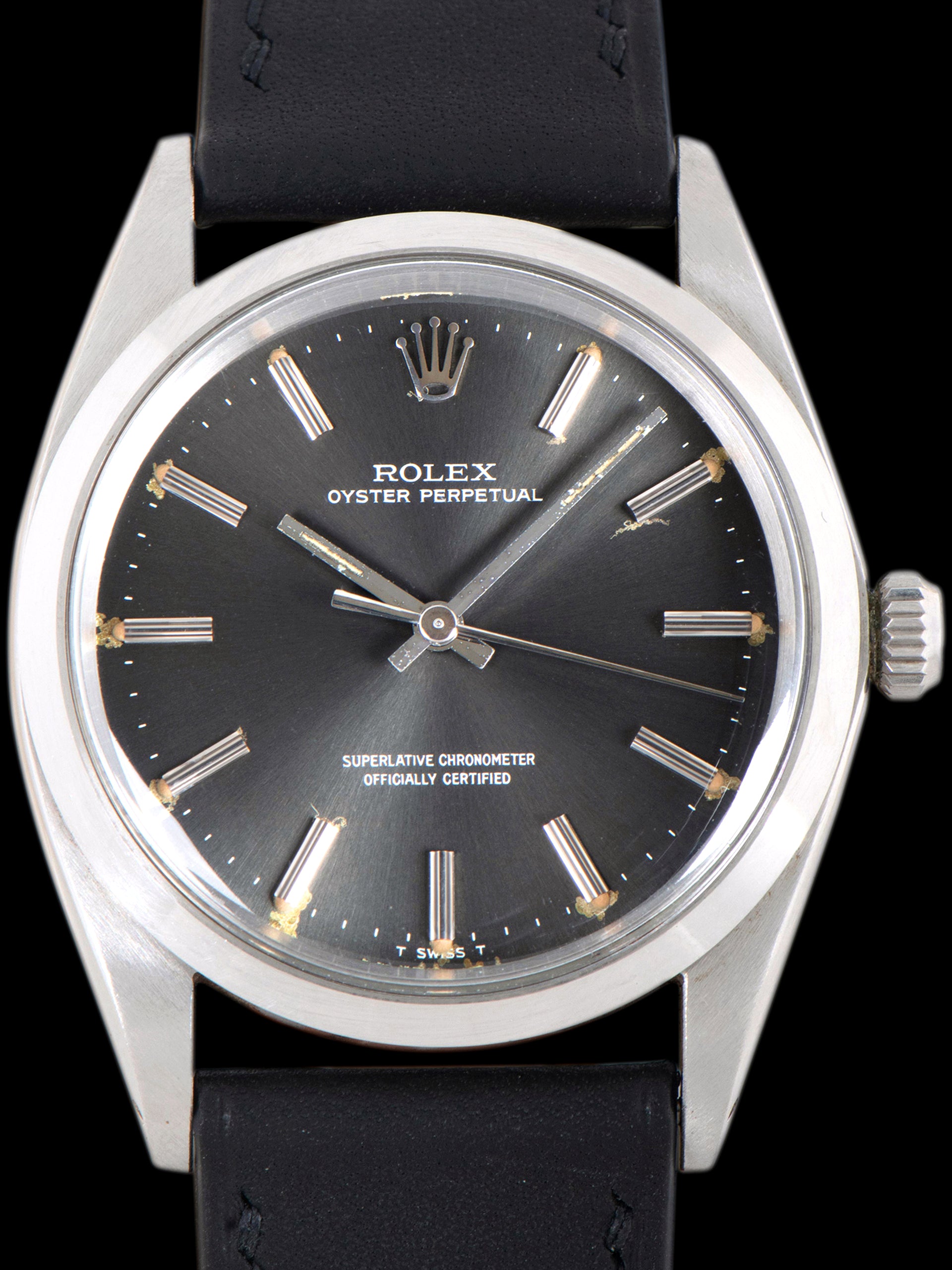 1969 Rolex Oyster-Perpetual '36mm Case' (Ref. 1018) Grey Dial