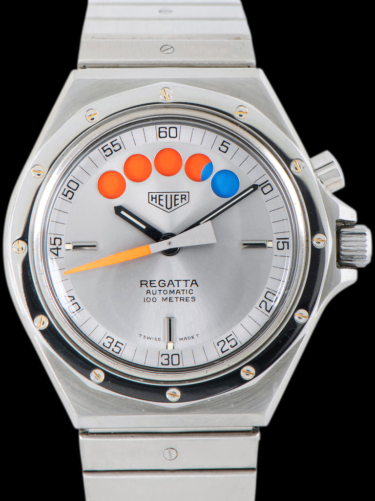 1980s Heuer Regatta (Ref. 134.500) Box & Papers