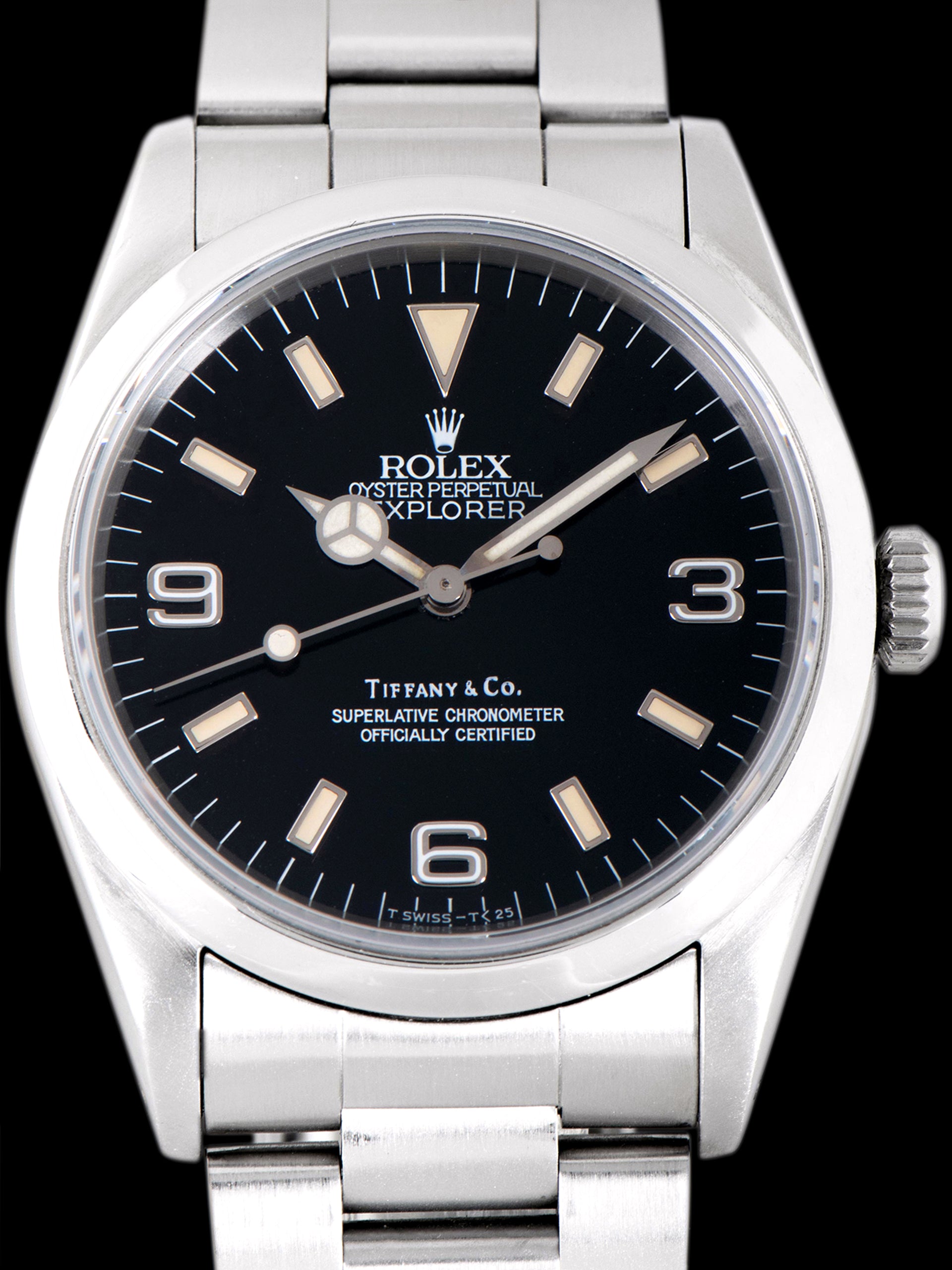 1991 Rolex Explorer I (Ref. 14270) "Tiffany & Co." Dial