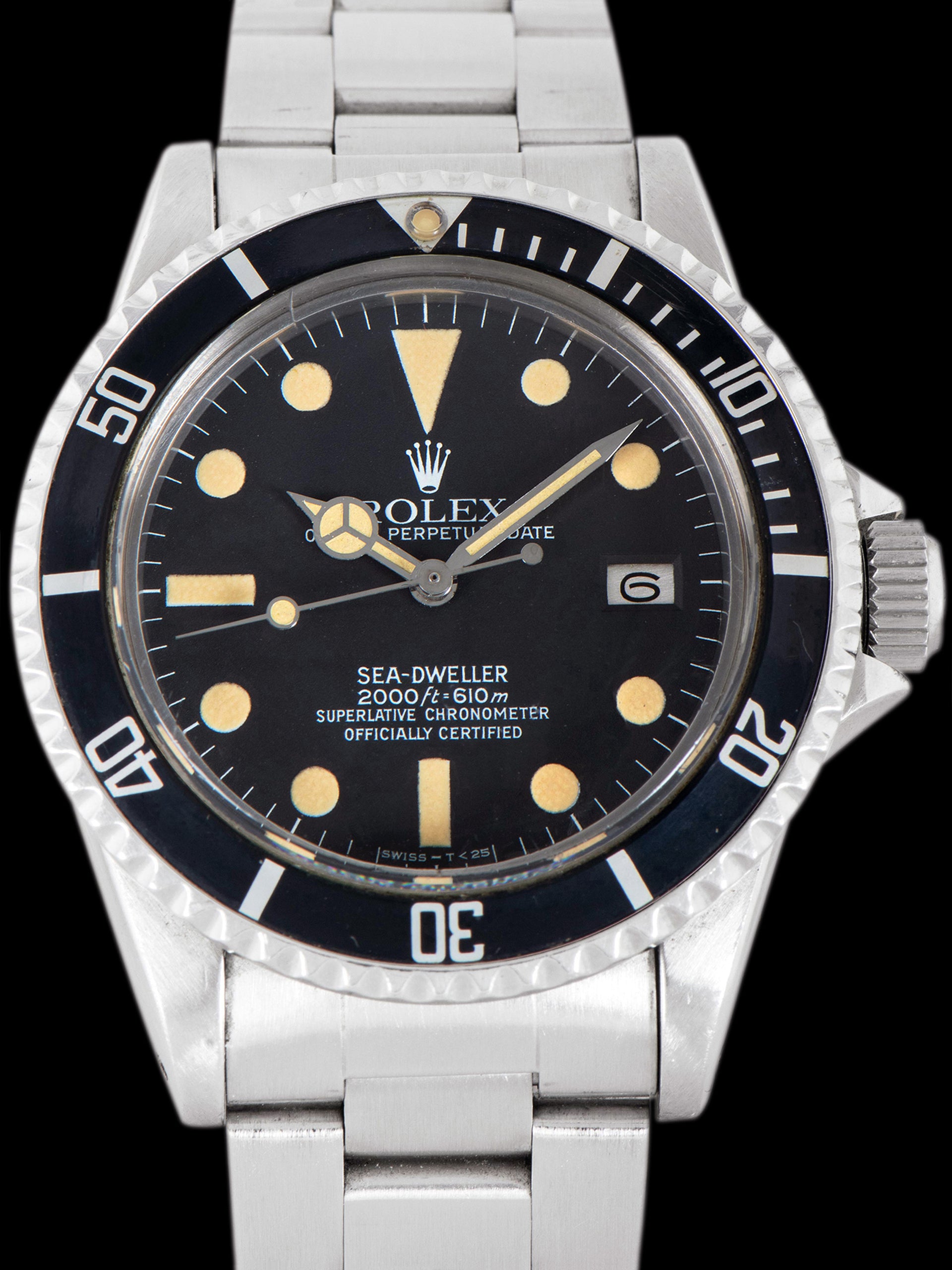 1979 Rolex Sea-Dweller "Great White" (Ref. 1665) Mk. III Dial