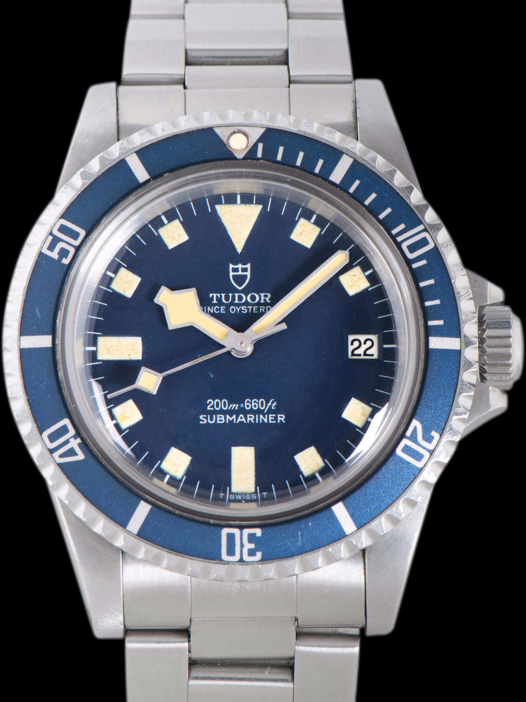 1980 Tudor "Snowflake" Submariner (Ref. 94110) Blue Dial