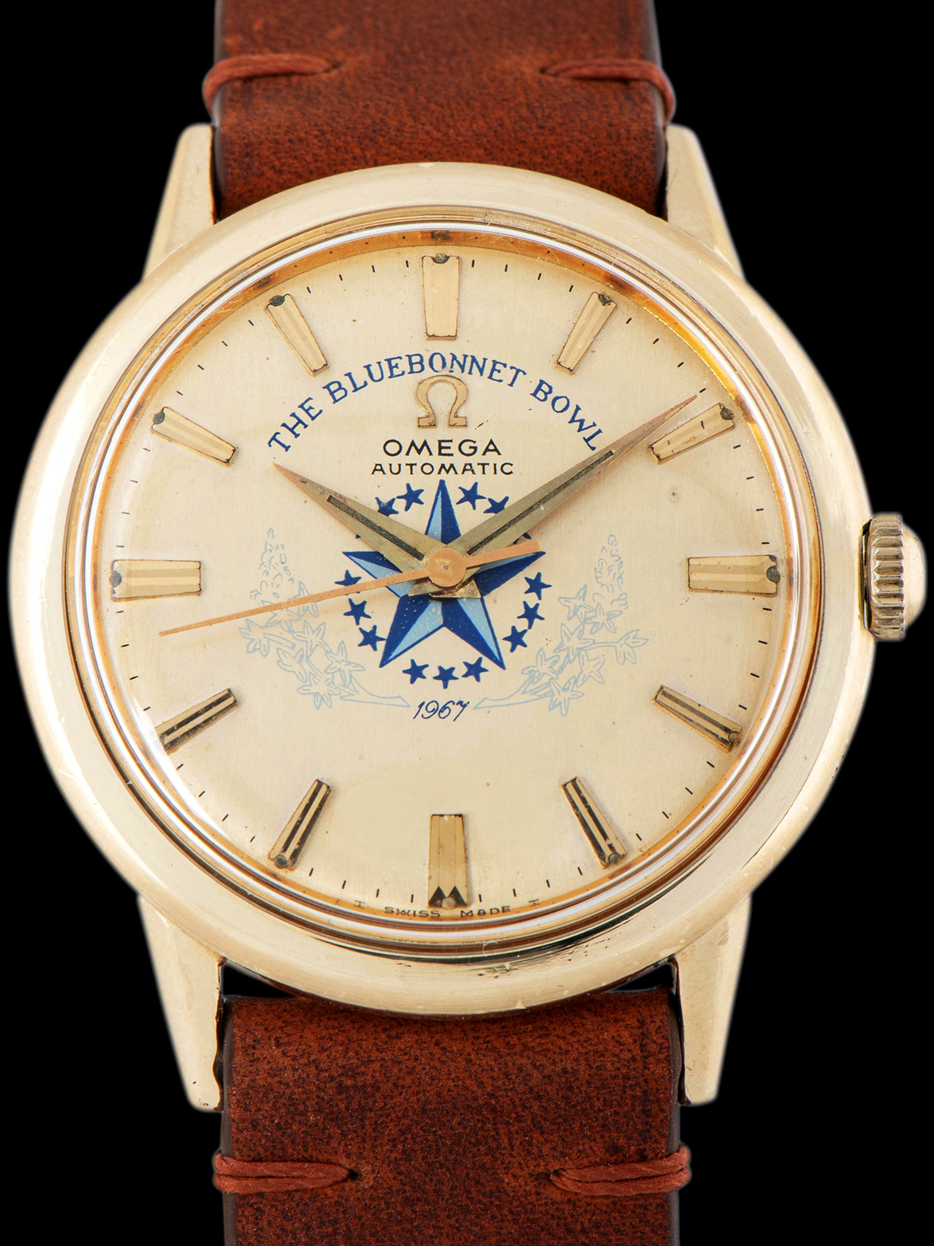 1967 Omega Automatic 'Gold-Filled' (Ref. LU6304) "Bluebonnet Bowl" Dial