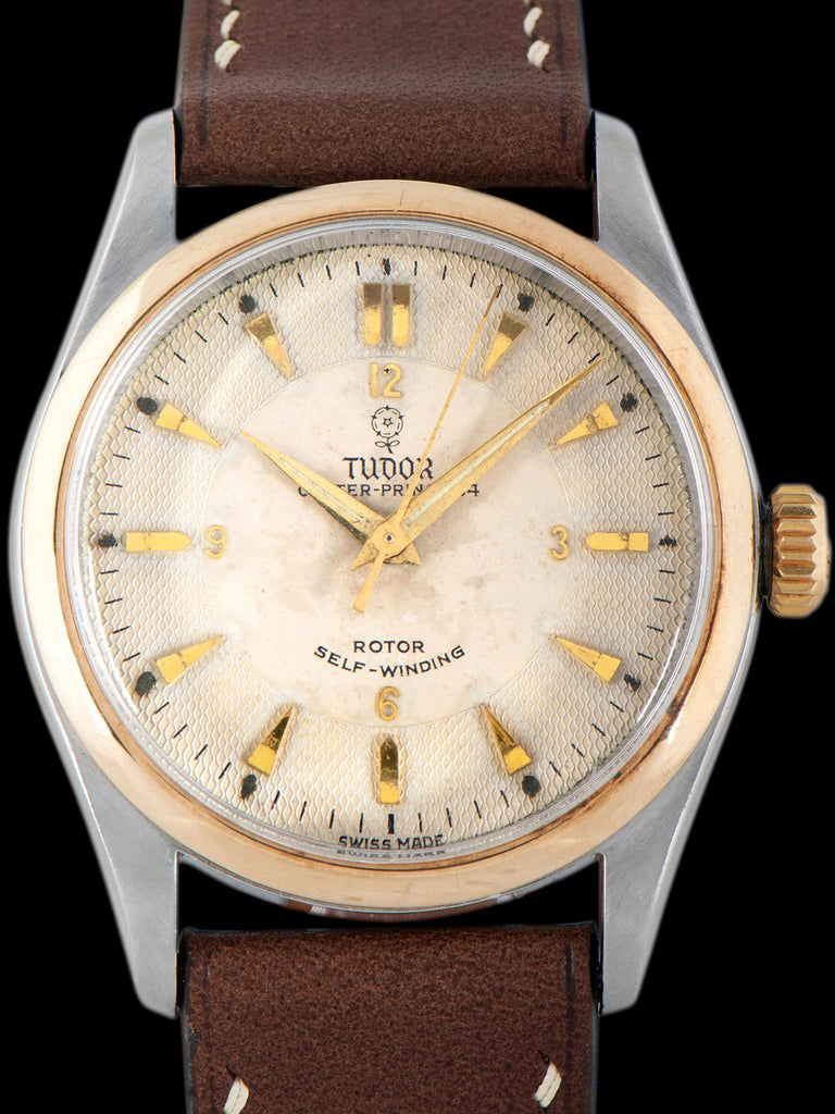 1956 Tudor Two-Tone Oyster-Prince 34 (Ref. 7909)