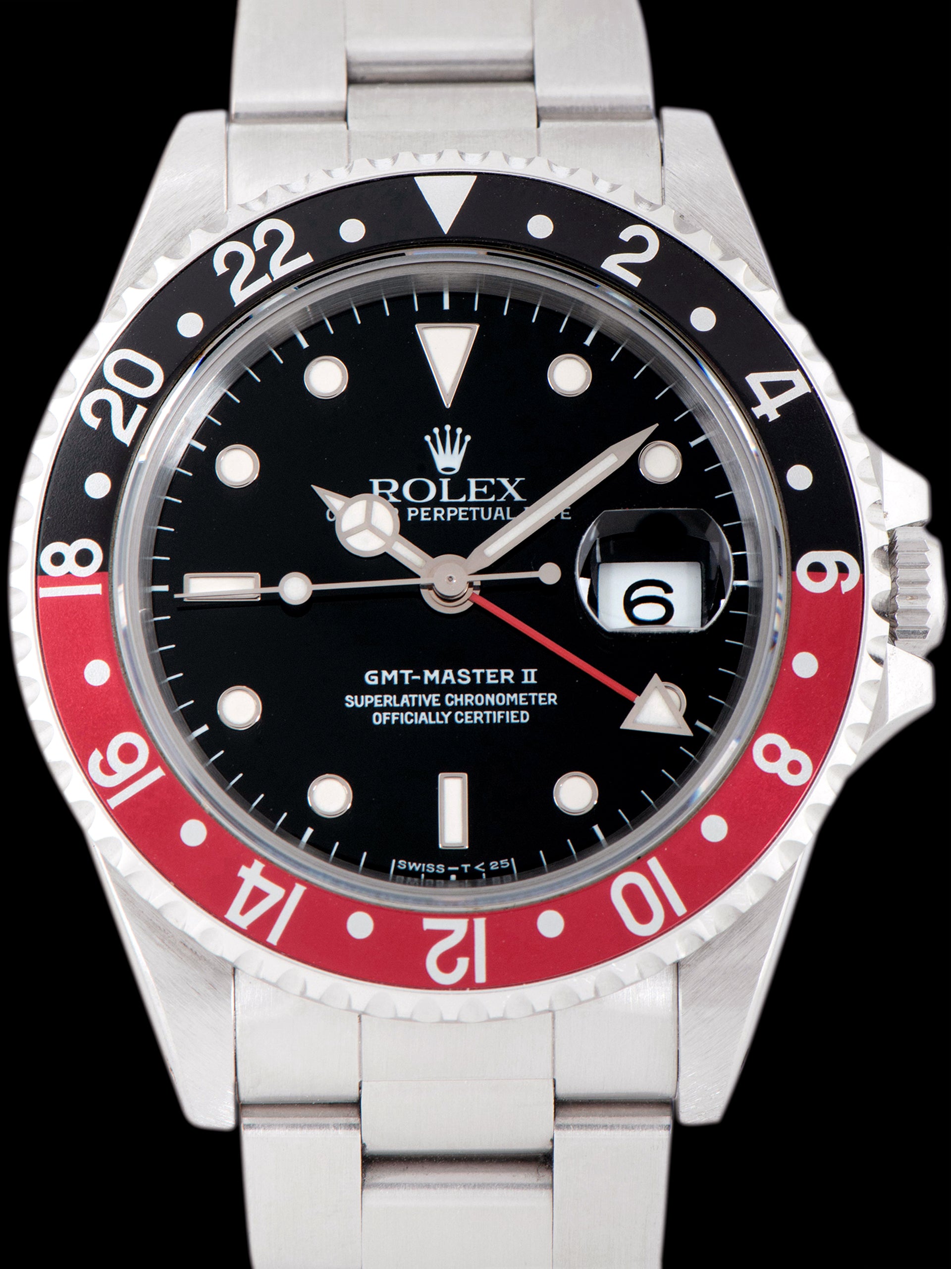 *Unpolished* 1995 Rolex GMT-Master II (Ref. 16710) "Coke"