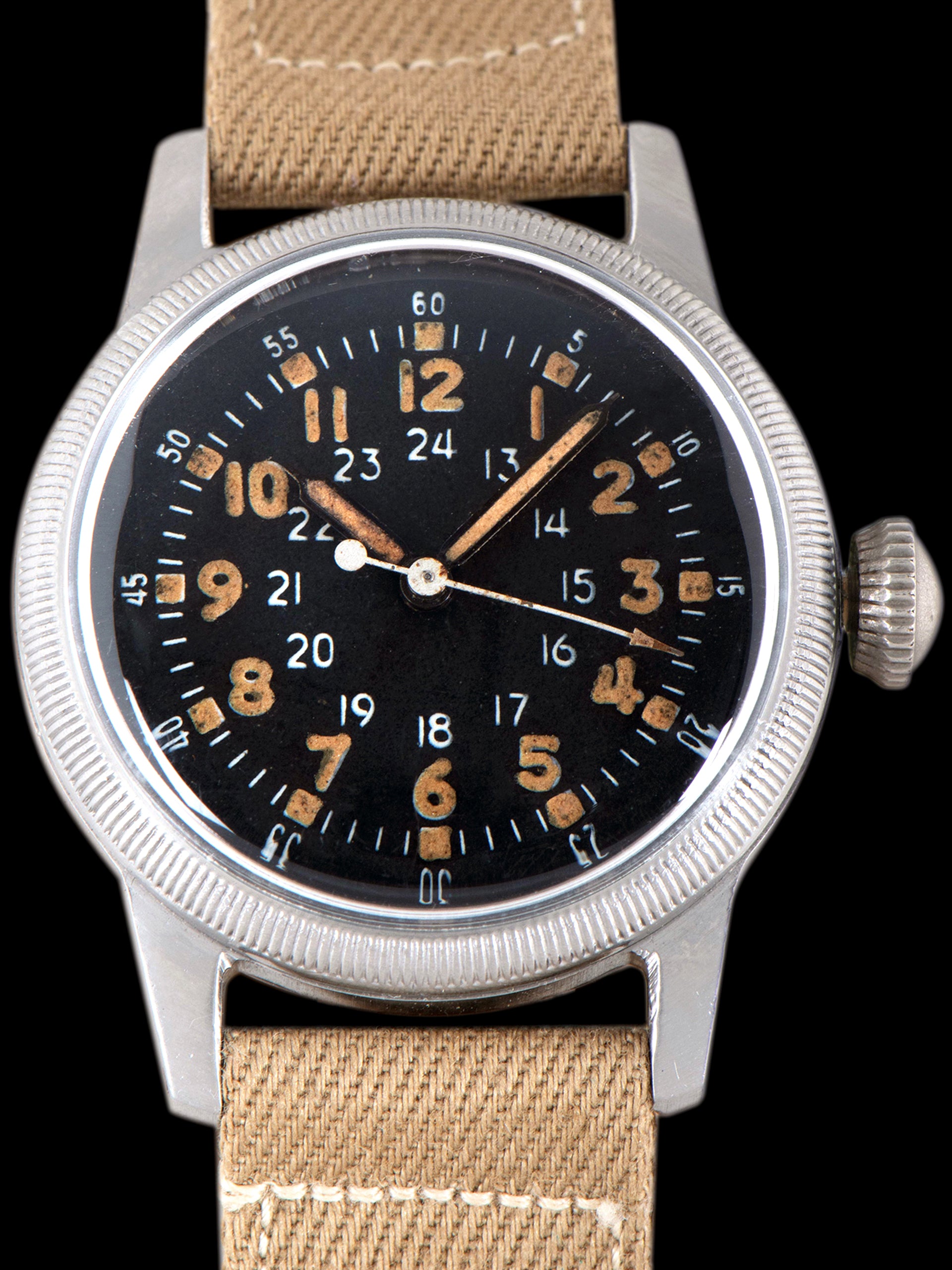 1950s Waltham U.S Military Issued Pilots Watch (Type A-17) "Korean War Era"