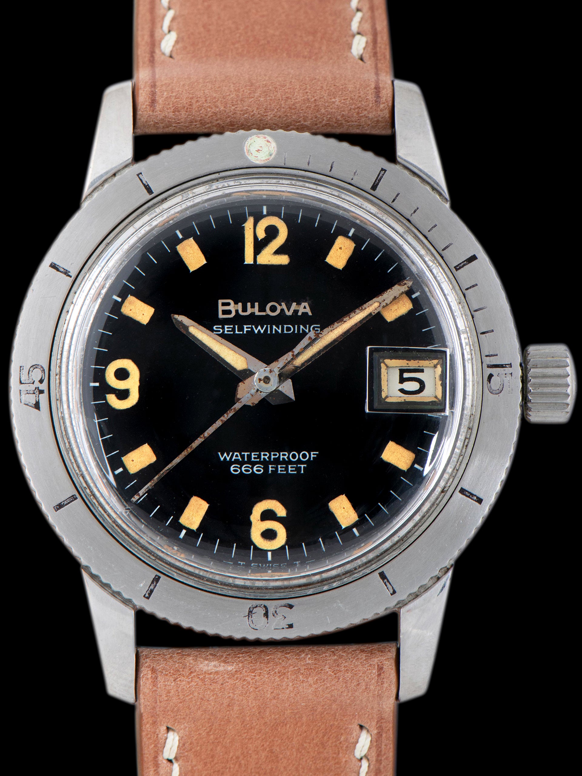 1968 Bulova Snorkel Skindiver (Ref. 386-4) “Devil Diver”