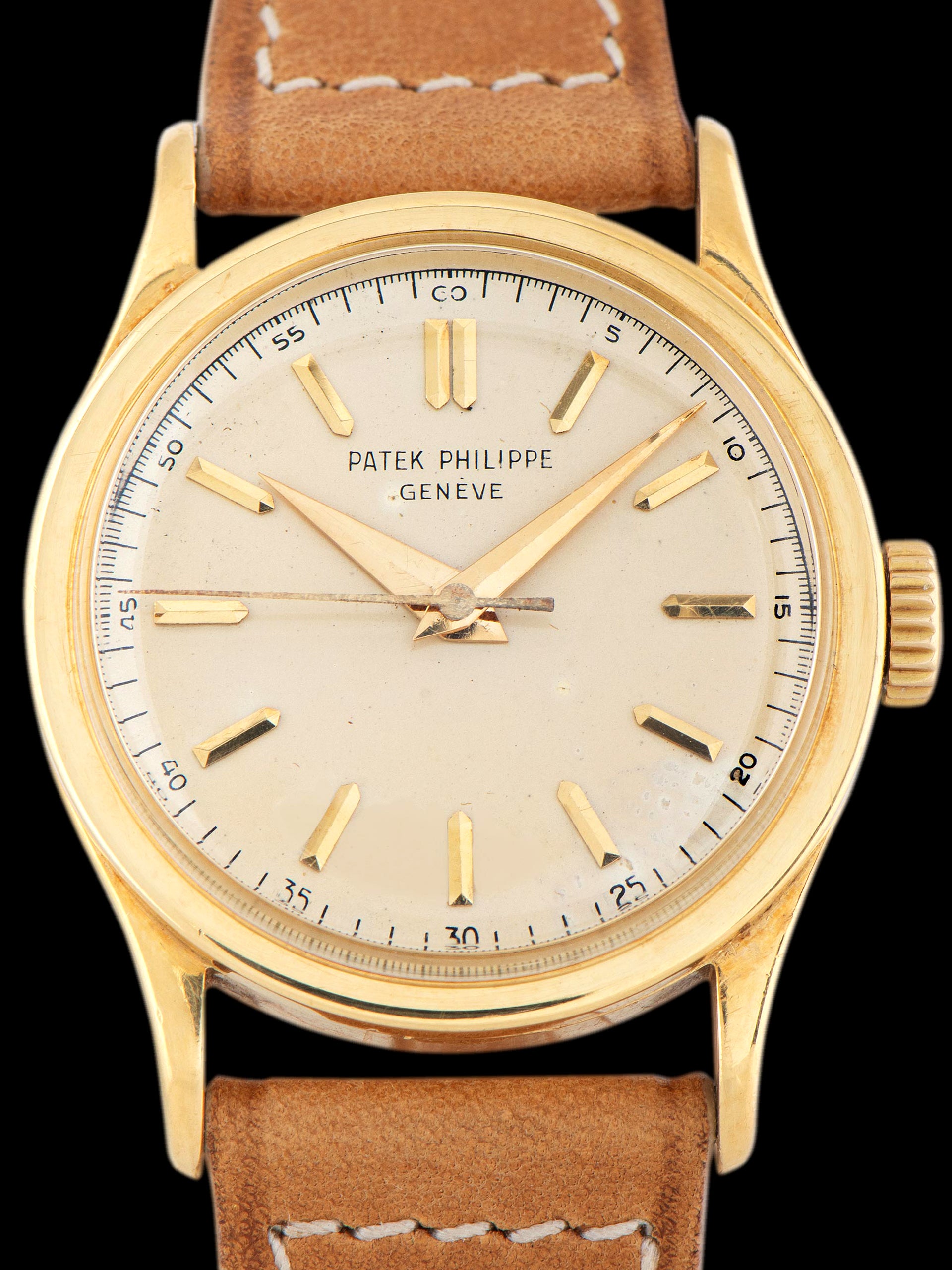 1951 Patek Philippe Calatrava (Ref. 2457) 18K YG W/ Box & Extract from the Archives