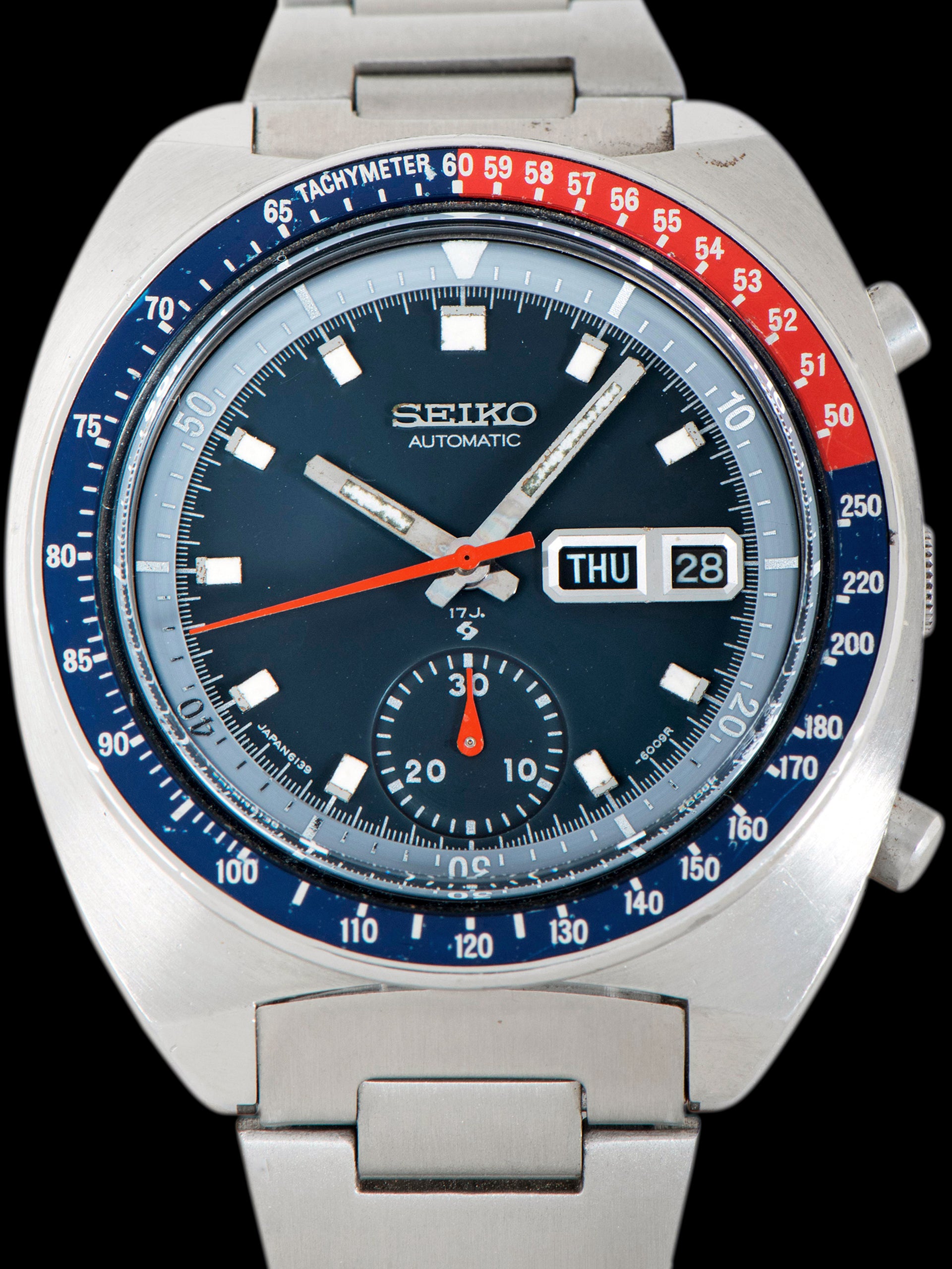 1977 Seiko Automatic Chronograph (Ref. 6139-6005) "Blue Pogue"