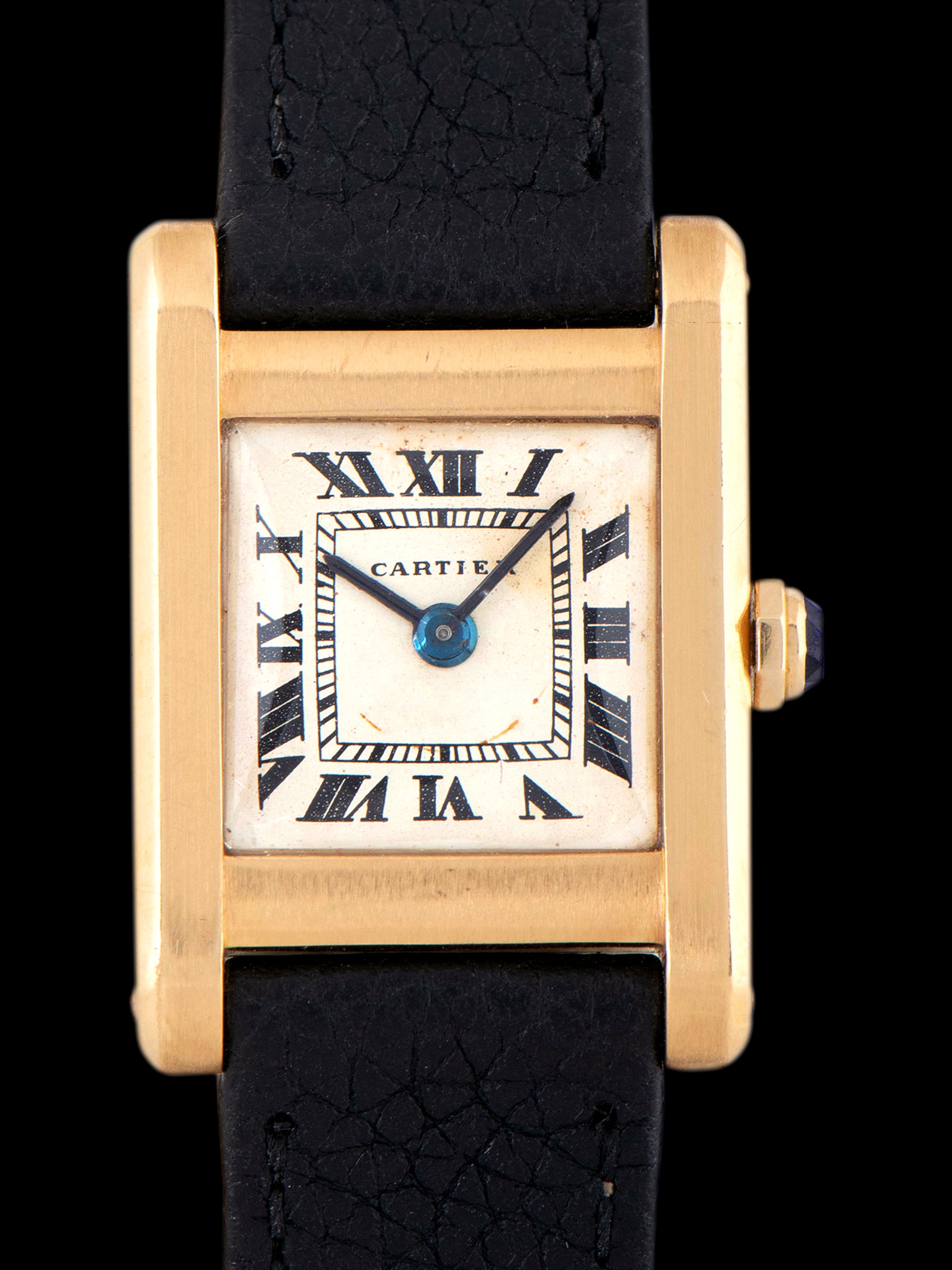 1960s Cartier Paris Tank Normale 18K YG "Pussykin"