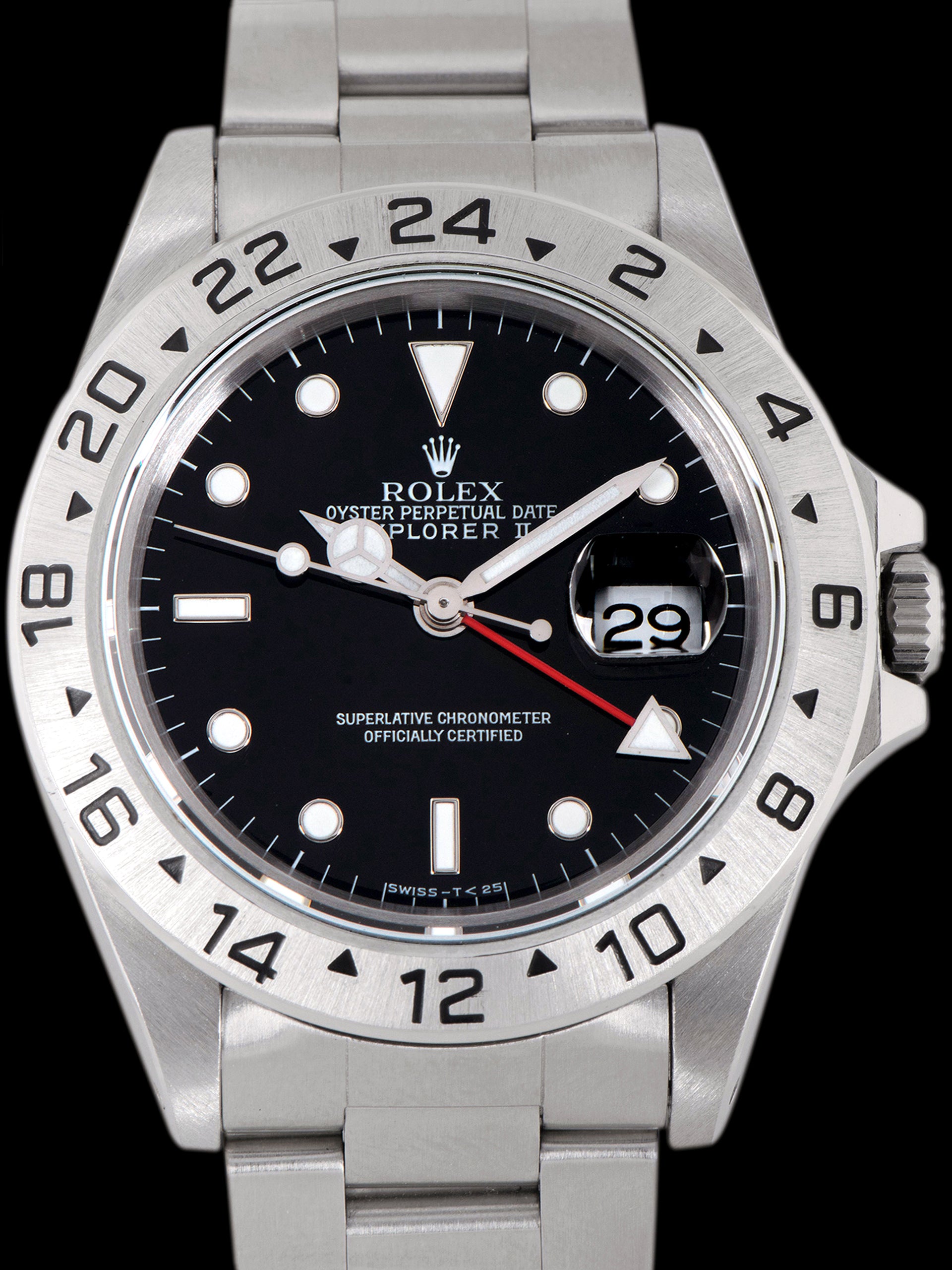 1993 Rolex Explorer II (Ref. 16570) Black Dial W/ Box & Papers