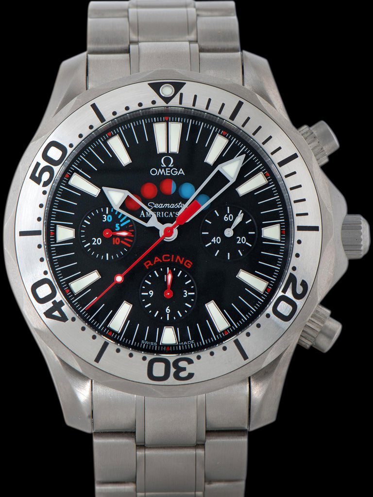 2017 Omega Seamaster America's Cup Regatta Chronograph Titanium (Ref. 2269.50.00) W/ Box, Papers, & Service Receipt