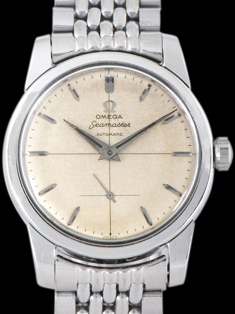 1956 Omega Seamaster Automatic (Ref. 2846-2848 1SC) 'Cal. 490' Silver "Crosshair" Dial