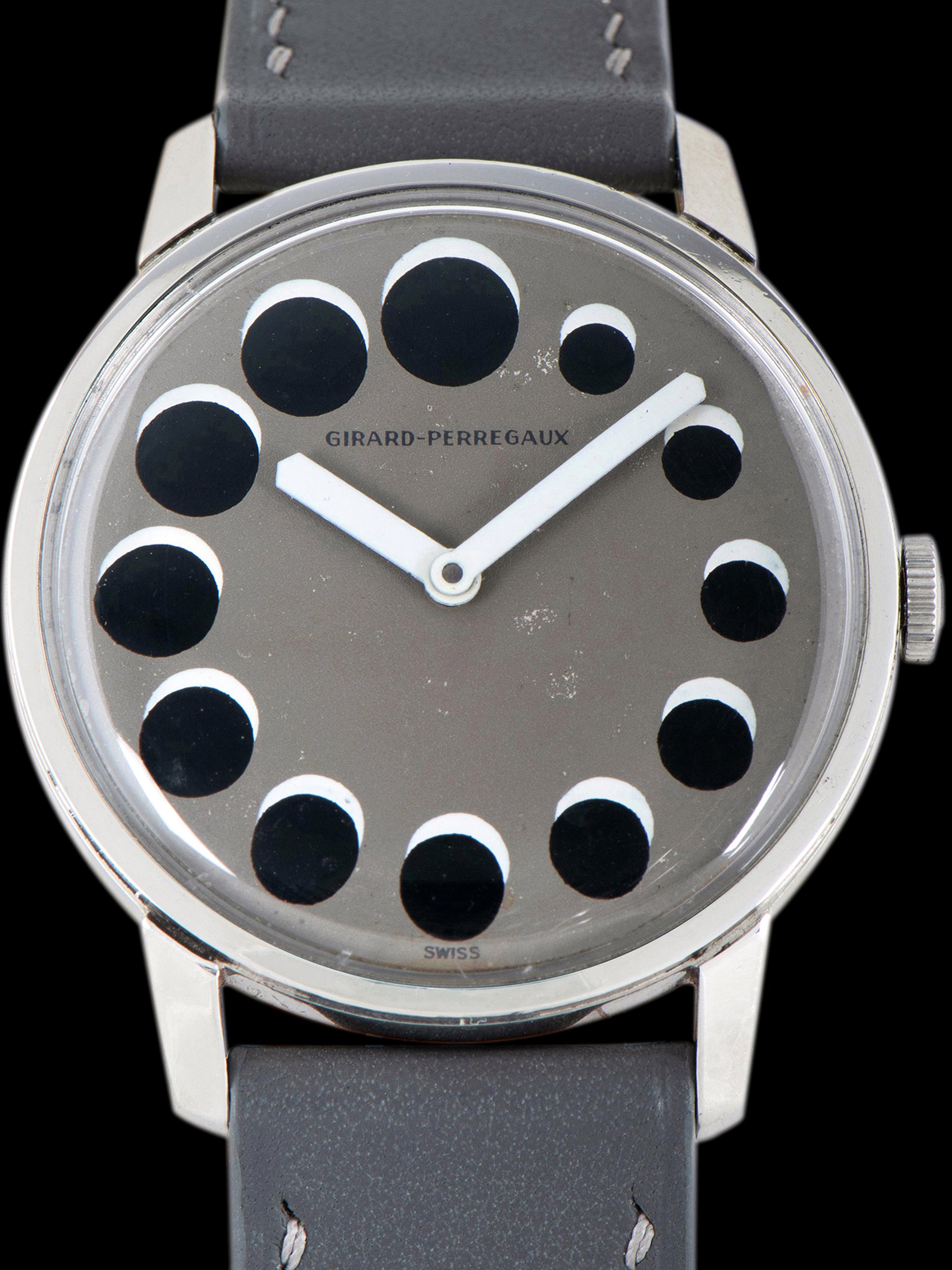 1960s Girard-Perregaux Moon Watch (Ref. 9034 BB) 'Playboy'